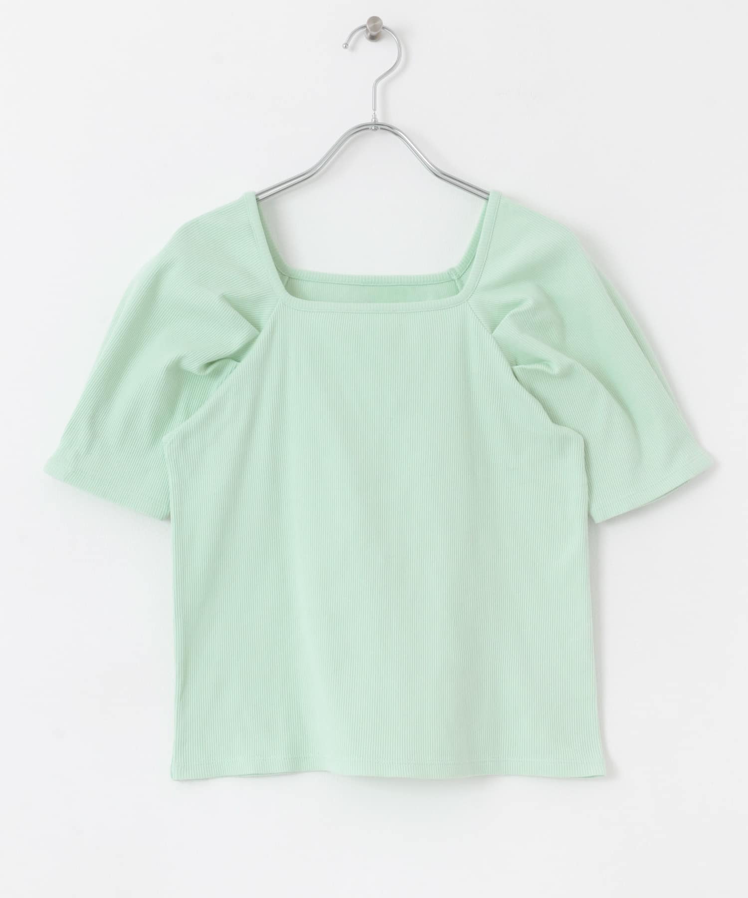 タックボリュームスリーブカットソー MINT one