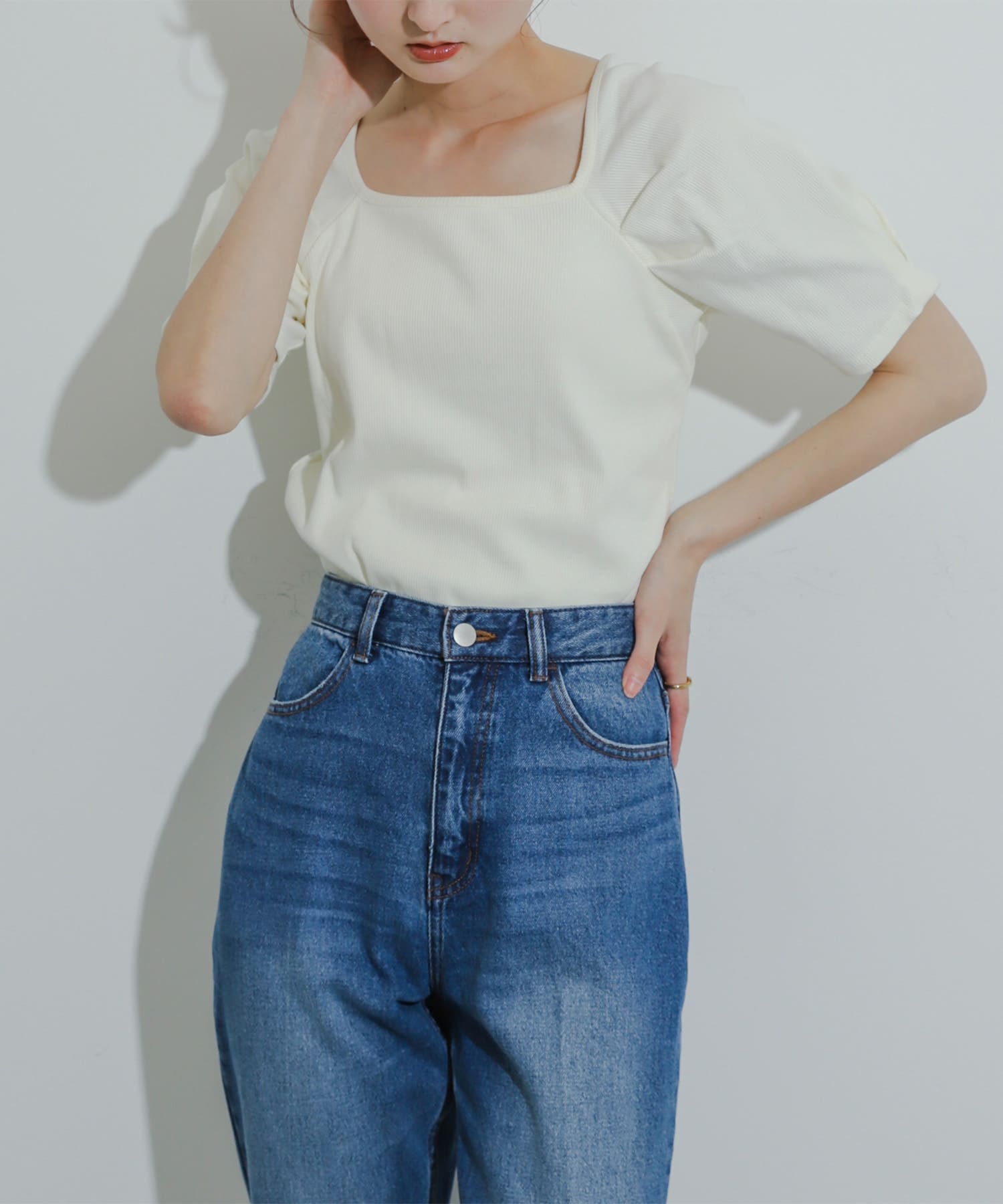 身長：169cm サイズ：one