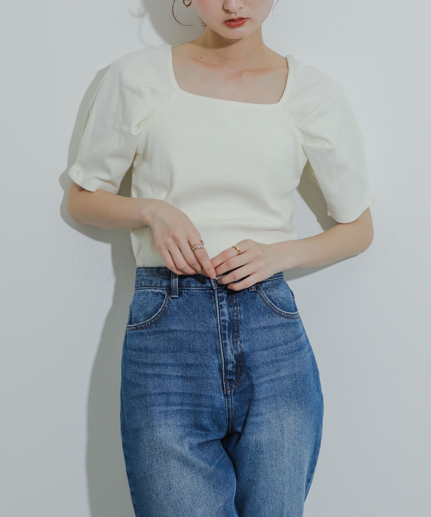 身長：169cm サイズ：one