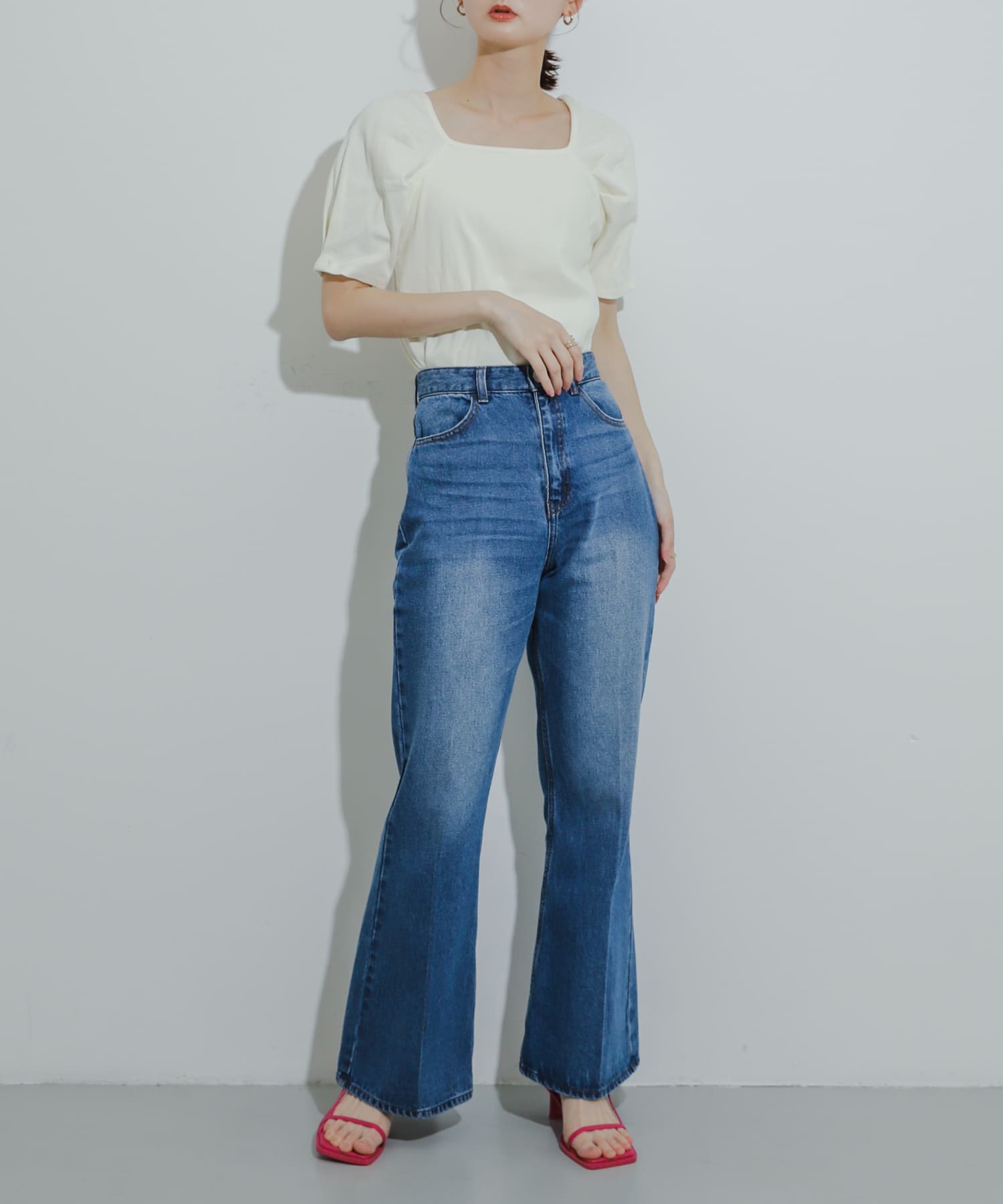 身長：169cm サイズ：one