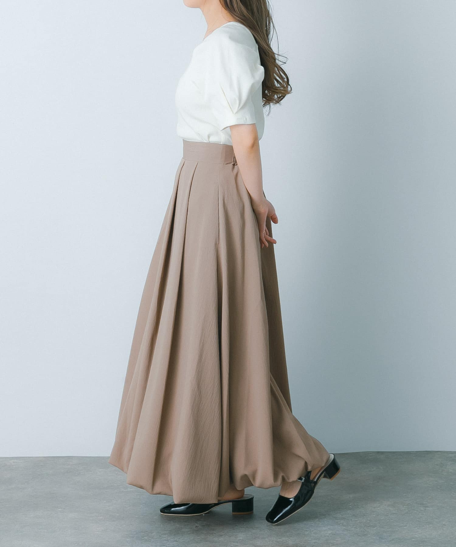 身長：153cm サイズ：one