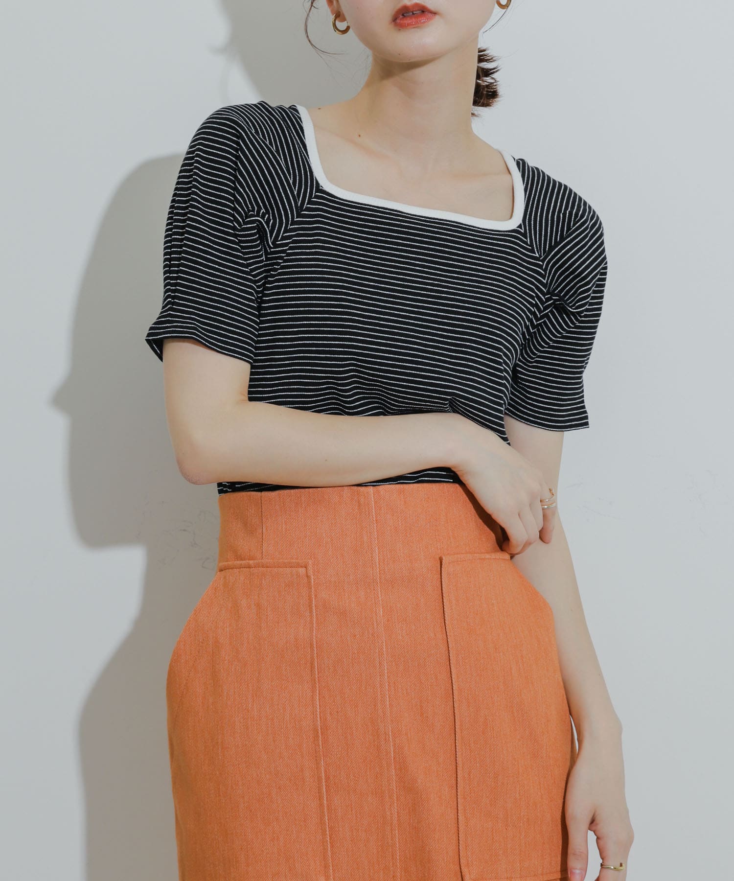 身長：169cm サイズ：one