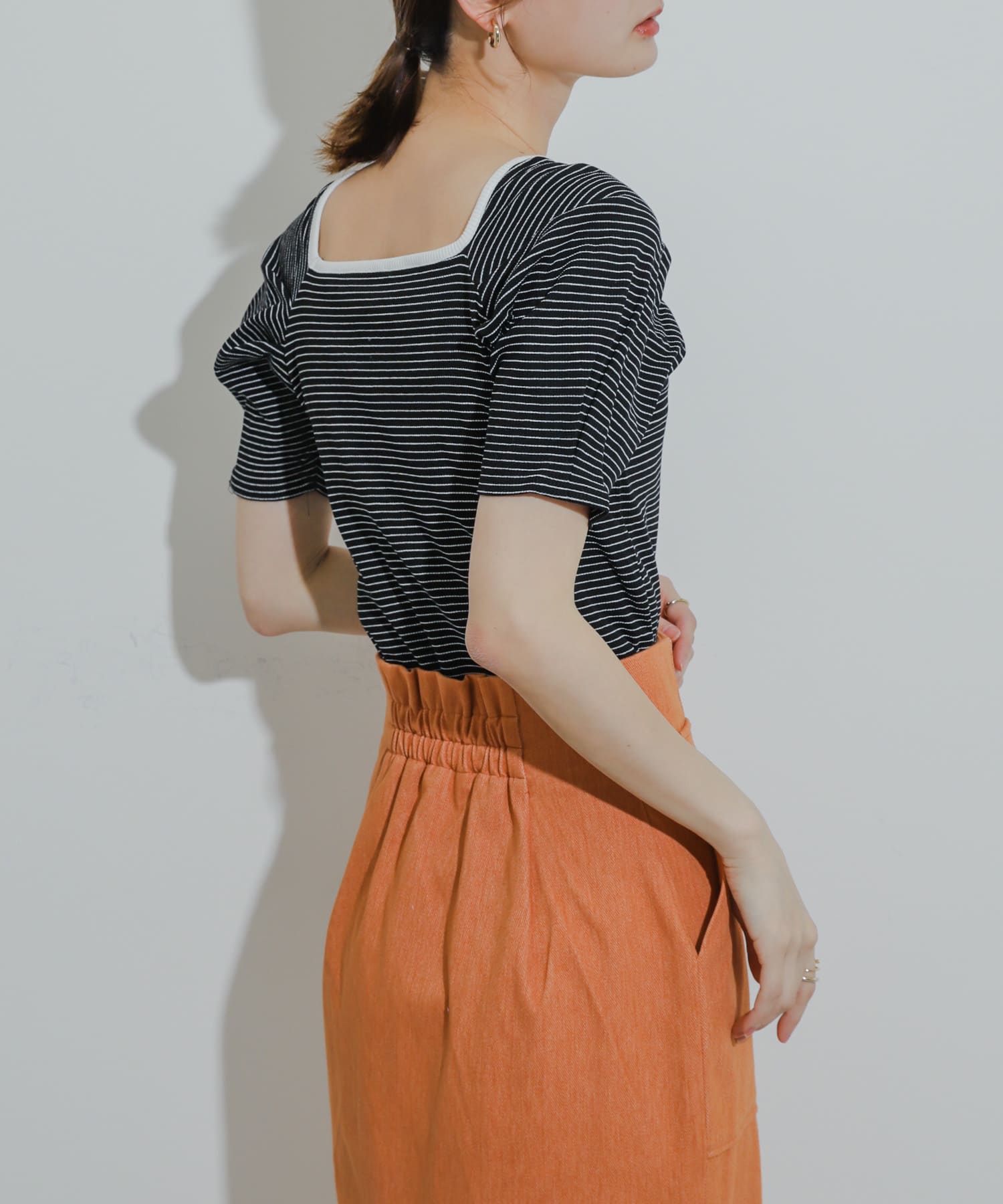 身長：169cm サイズ：one