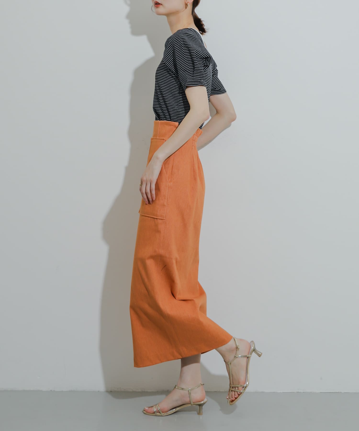 身長：169cm サイズ：one