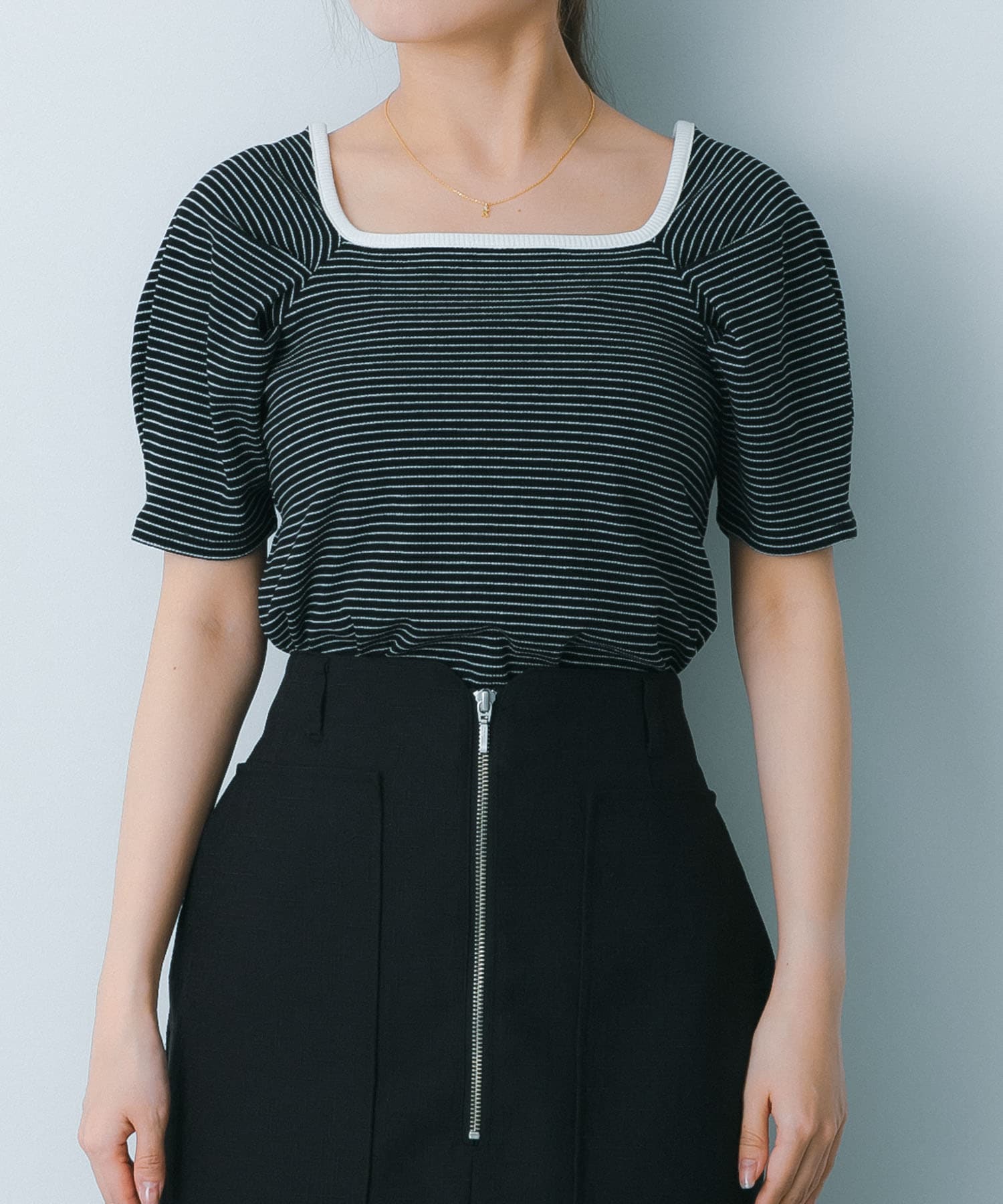 身長：153cm サイズ：one