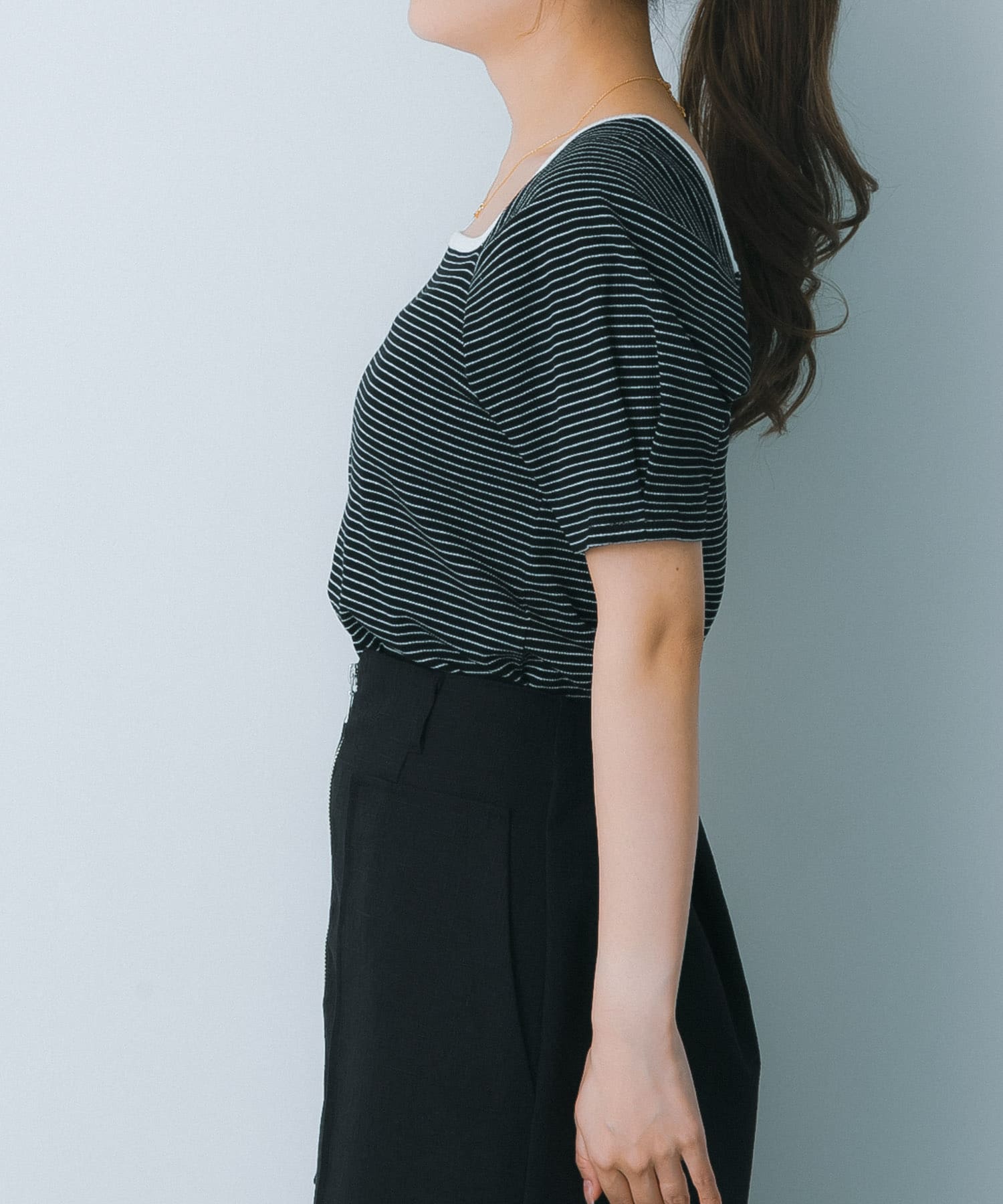 身長：153cm サイズ：one