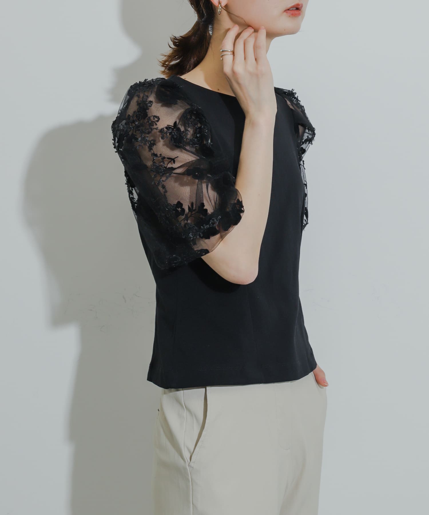 身長：169cm サイズ：one