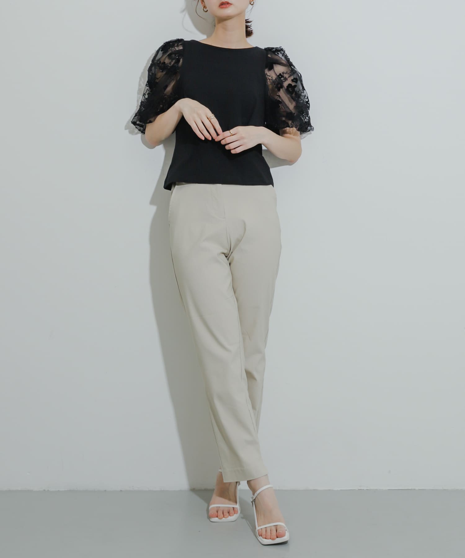 身長：169cm サイズ：one