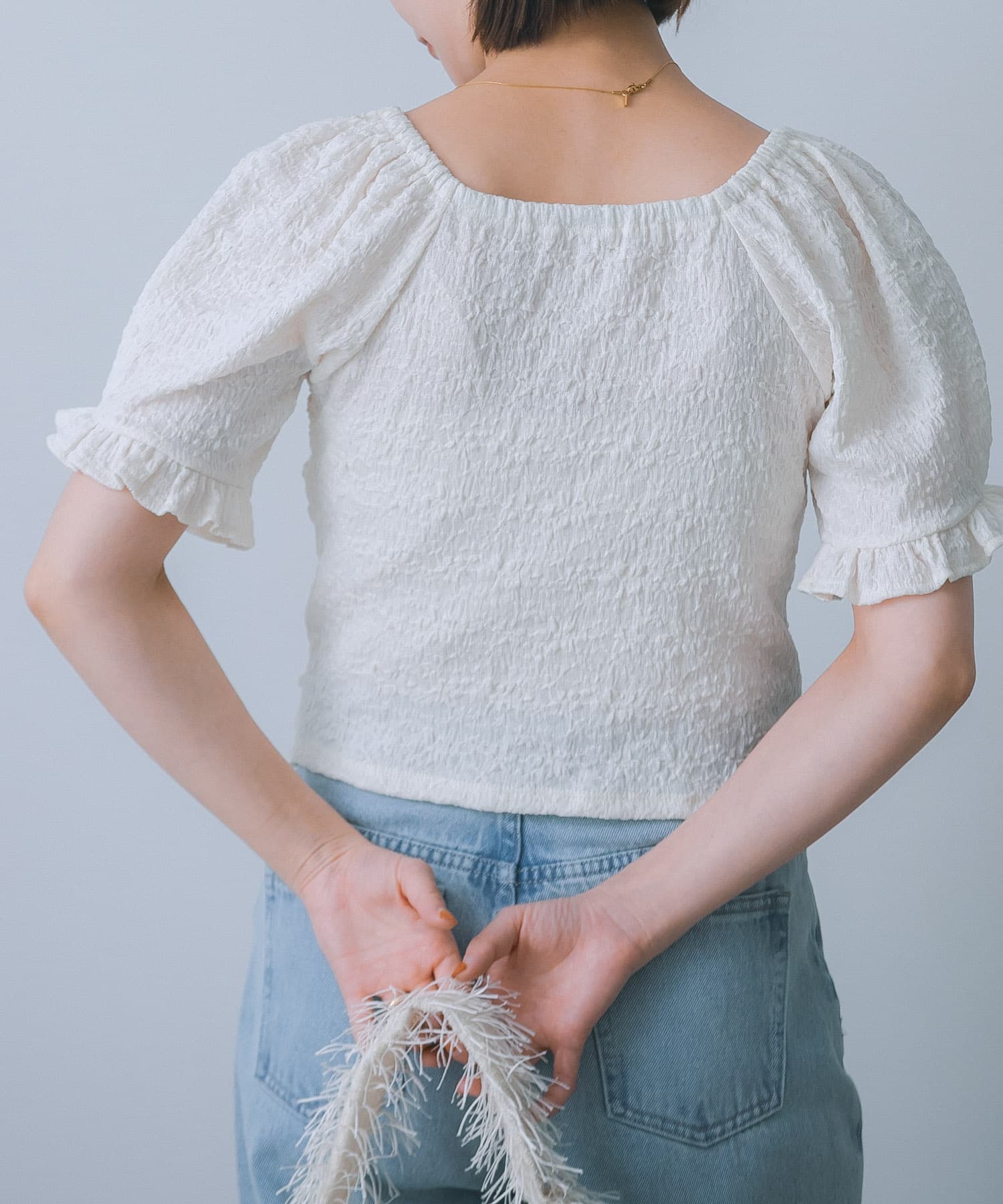 身長：160cm サイズ：one