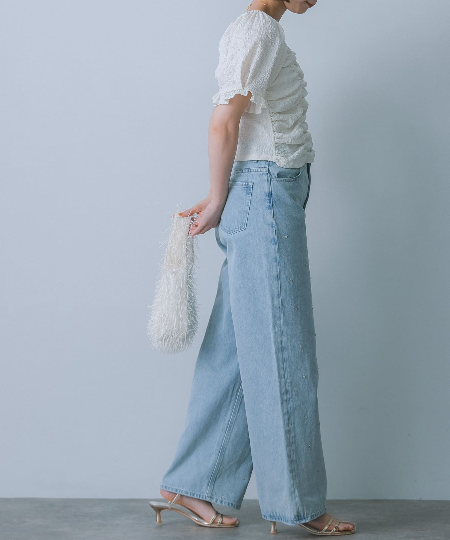 身長：160cm サイズ：one