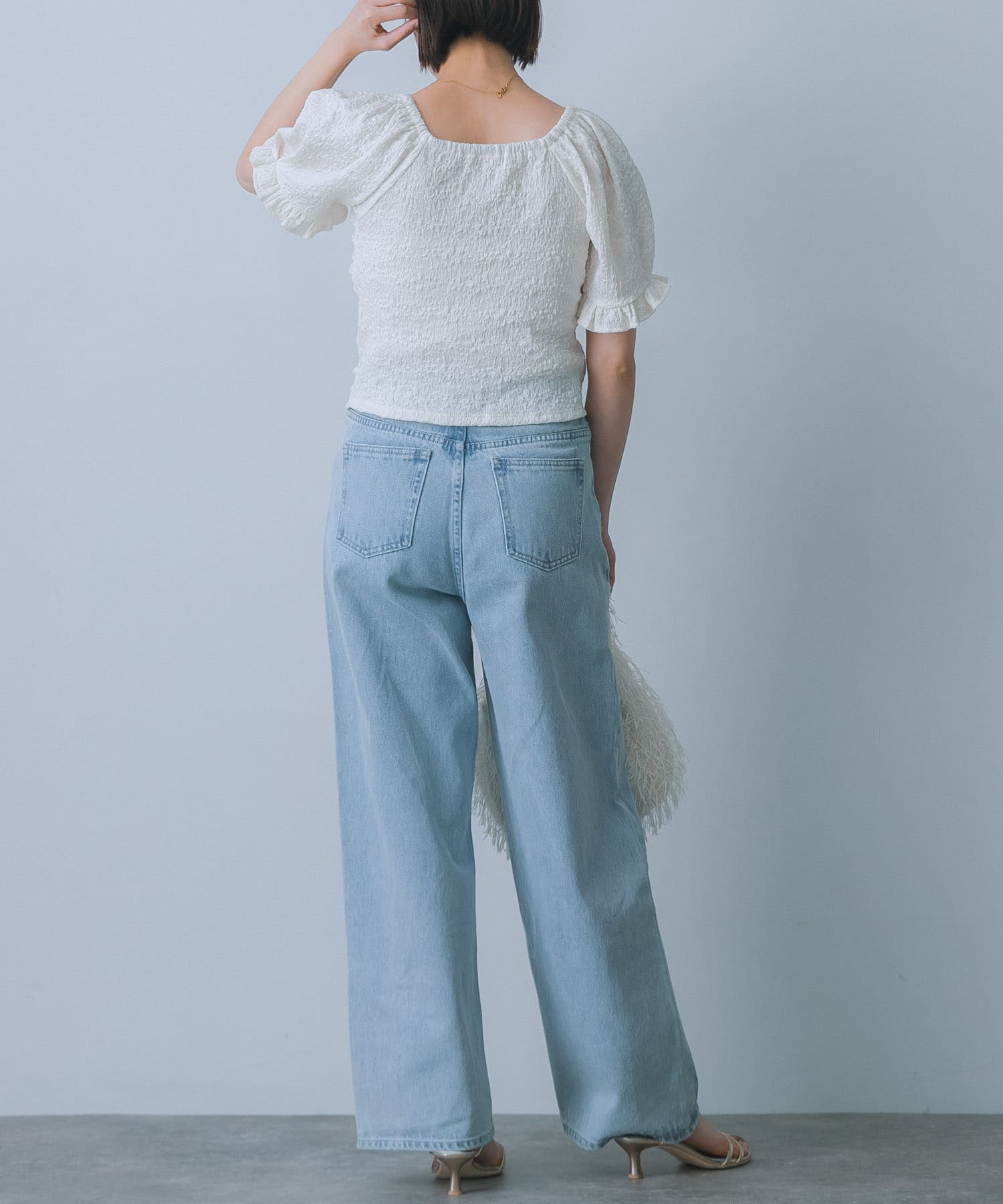 身長：160cm サイズ：one