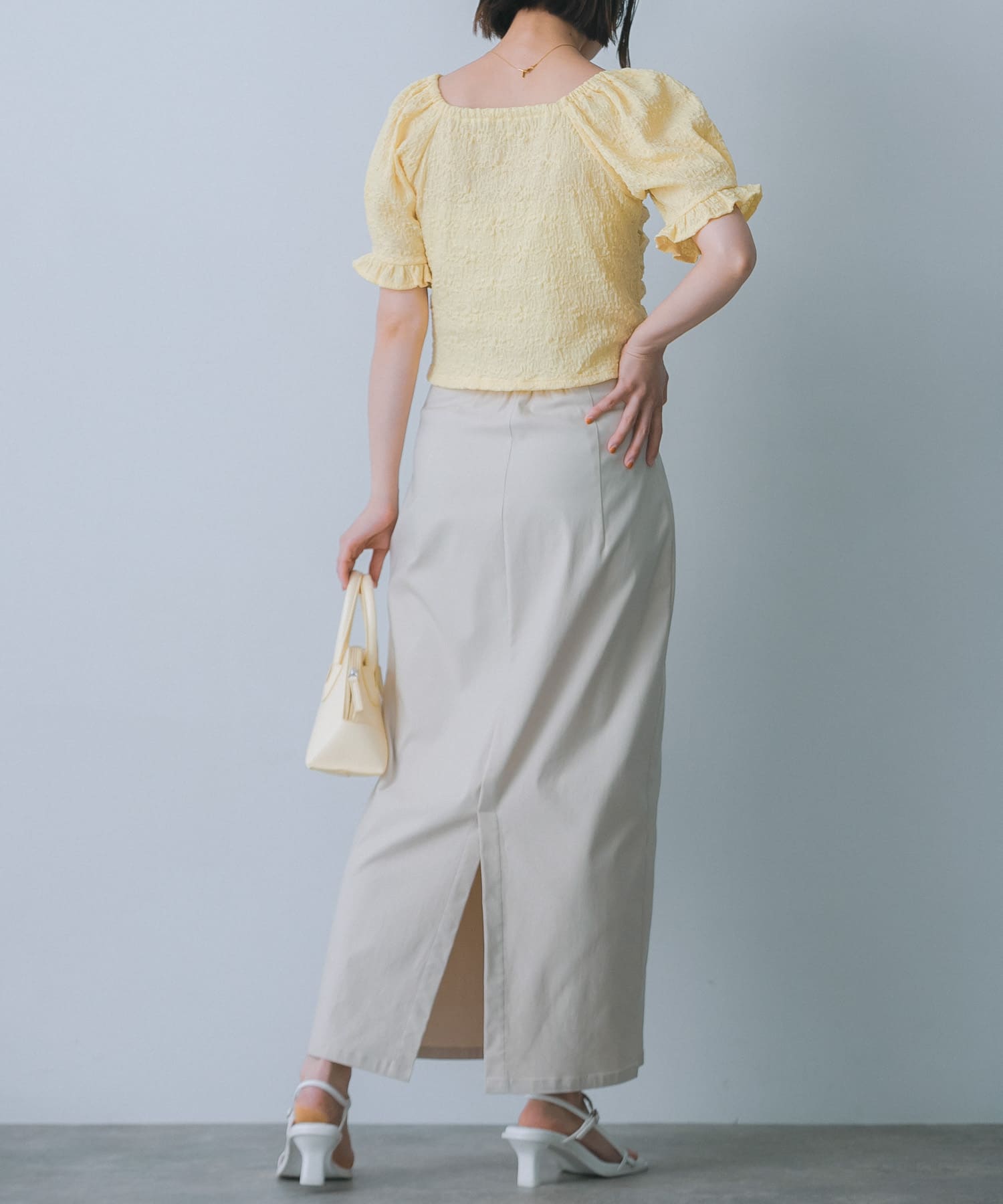 身長：160cm サイズ：one