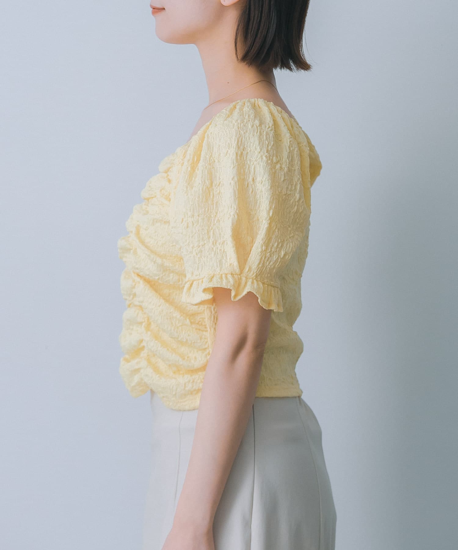 身長：160cm サイズ：one