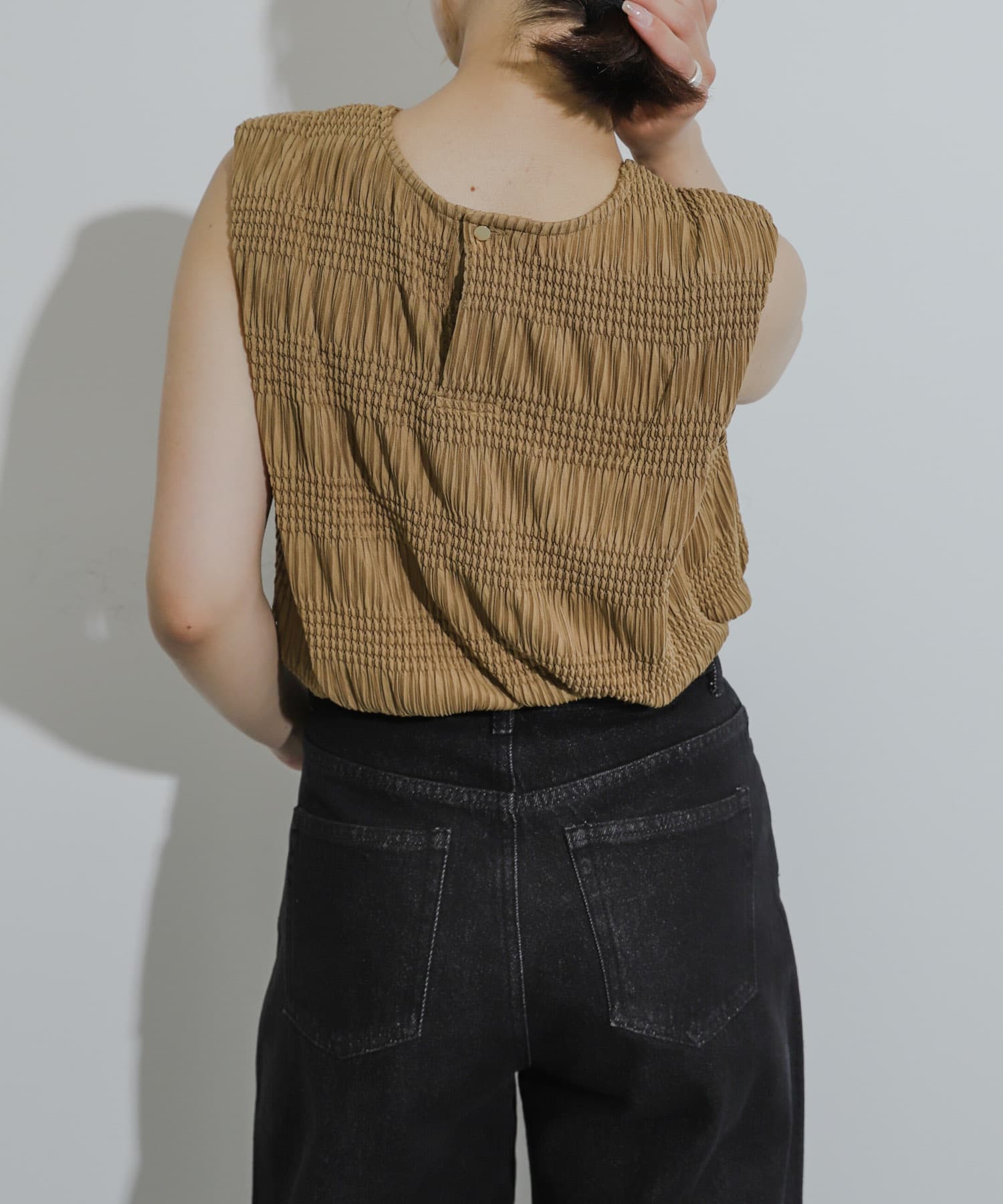 身長：158cm サイズ：one