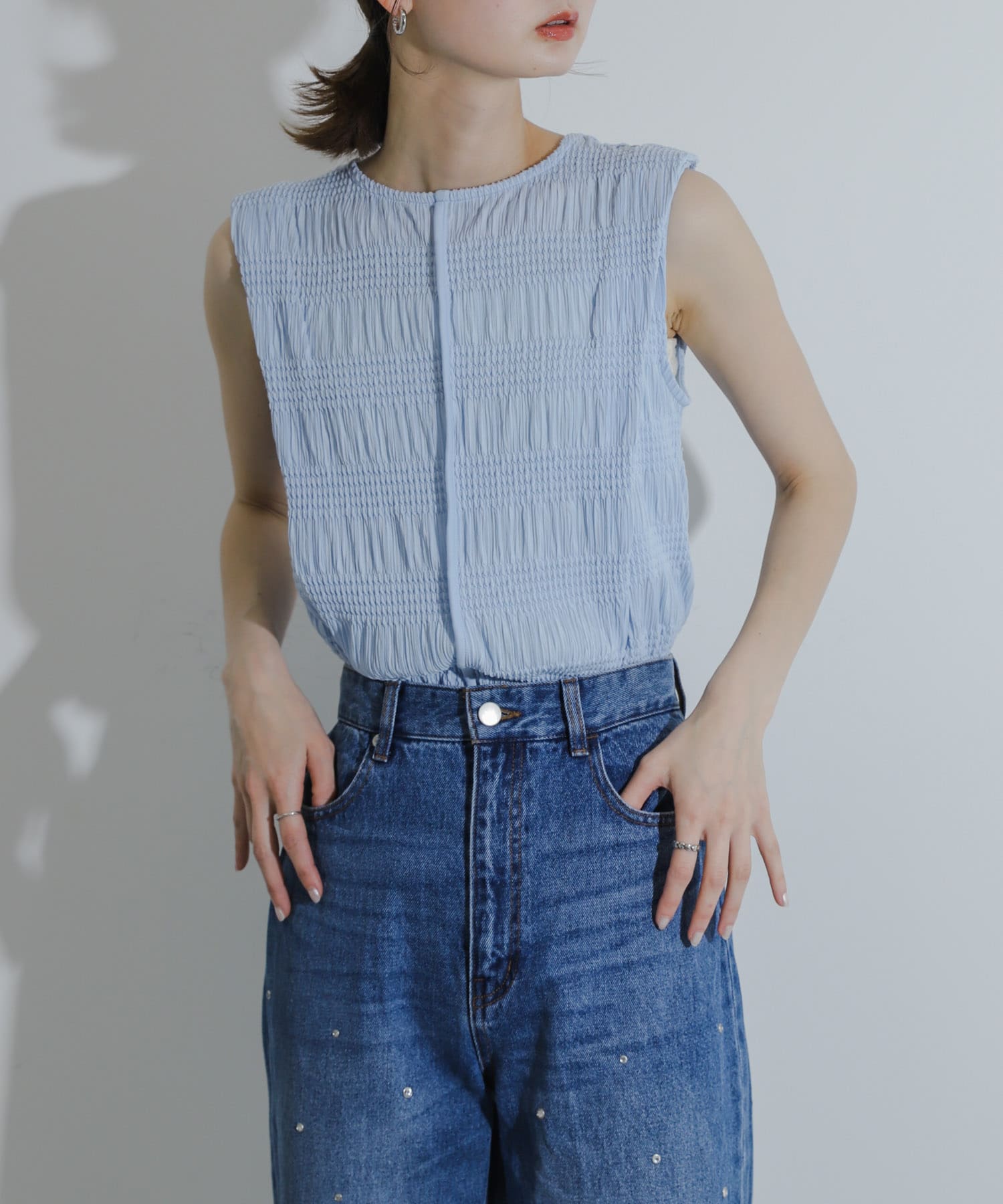 身長：169cm サイズ：one