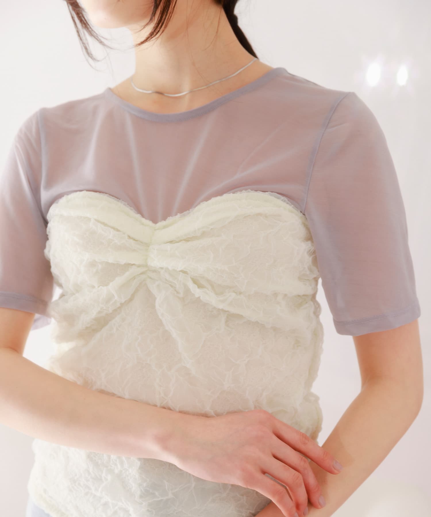 身長：162cm サイズ：one