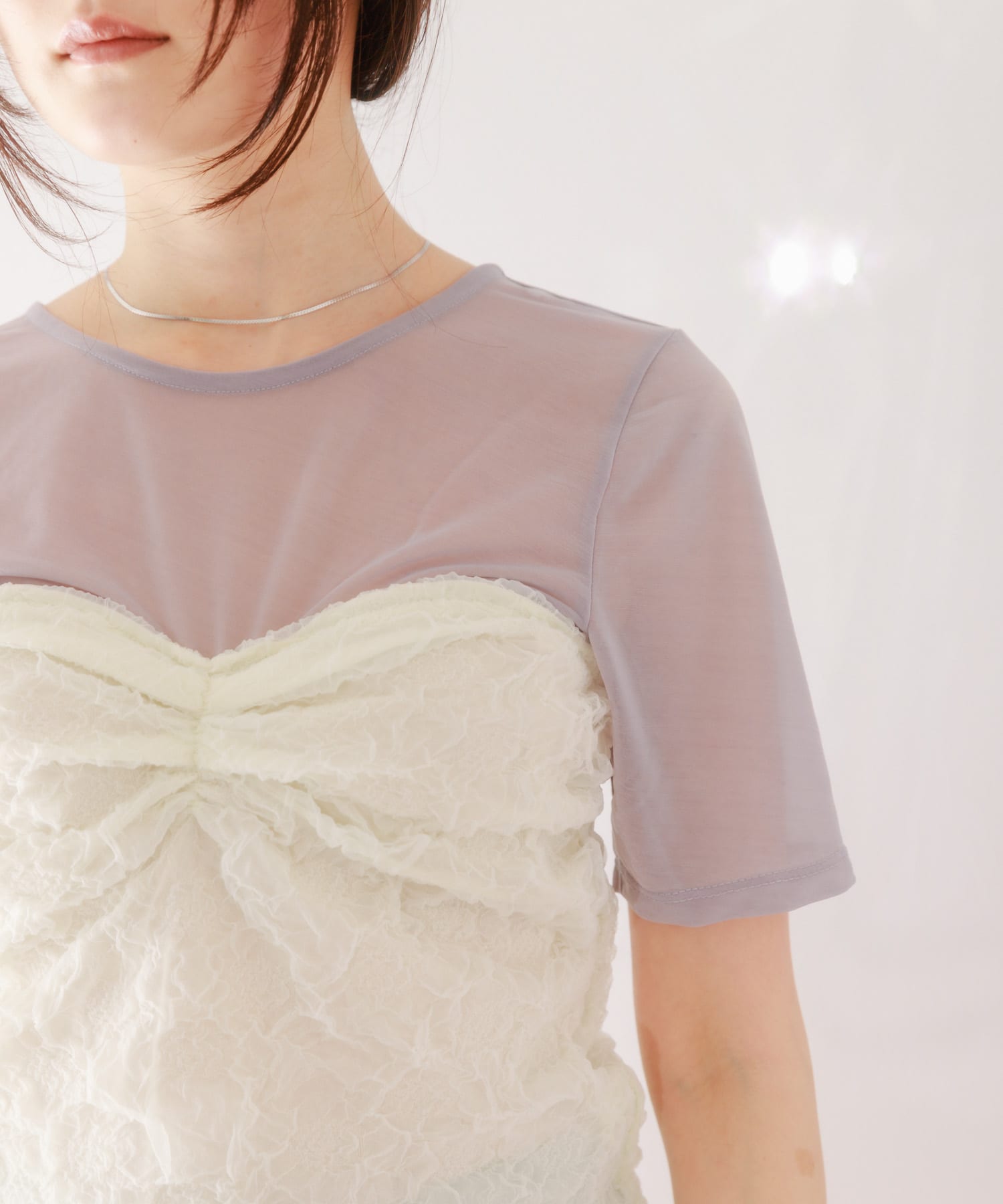 身長：162cm サイズ：one