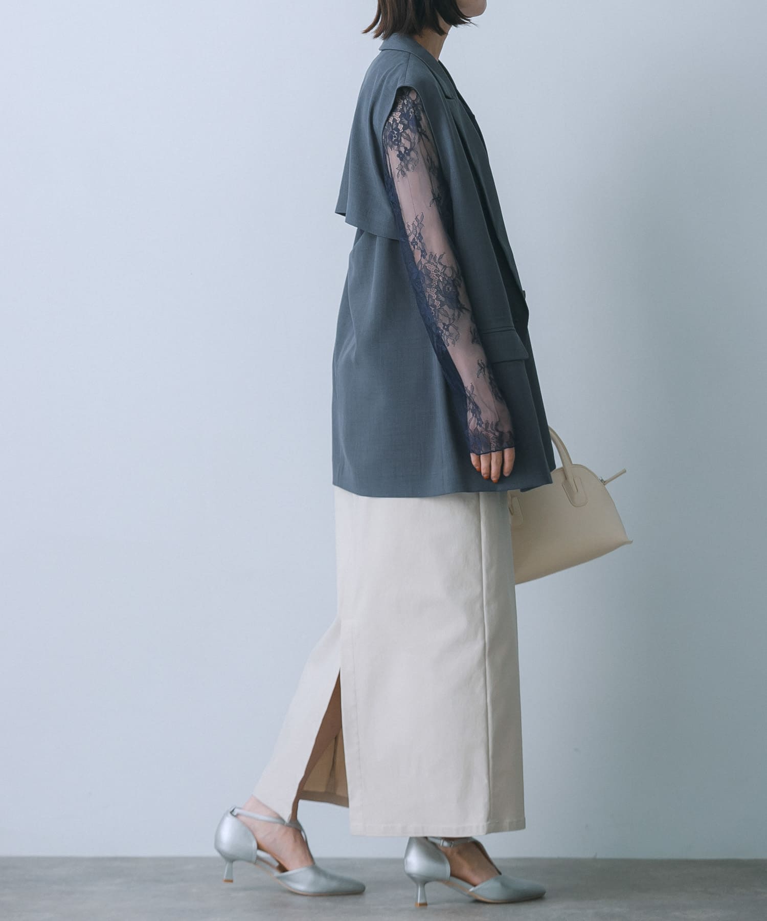 身長：160cm サイズ：one