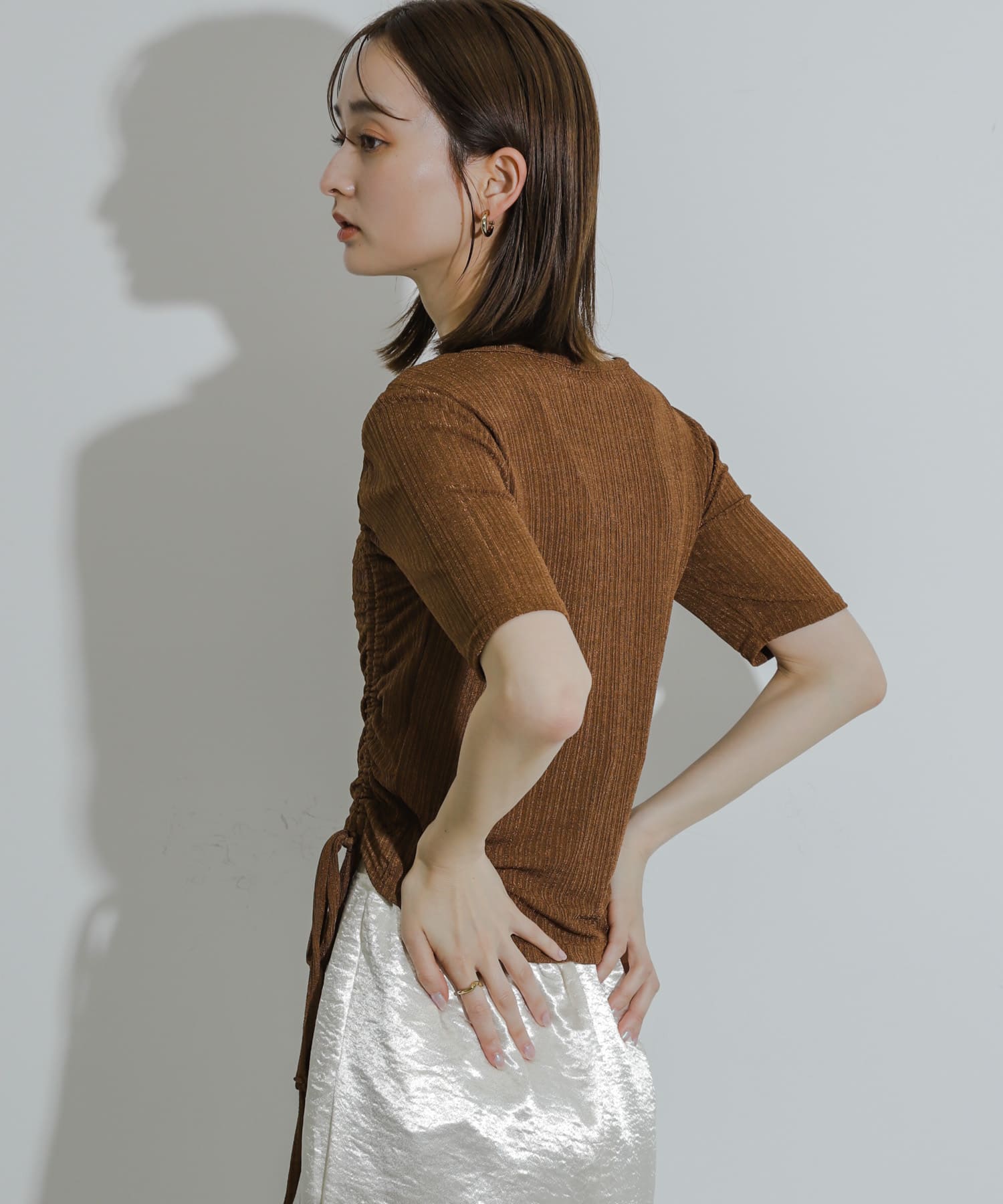 身長：169cm サイズ：one