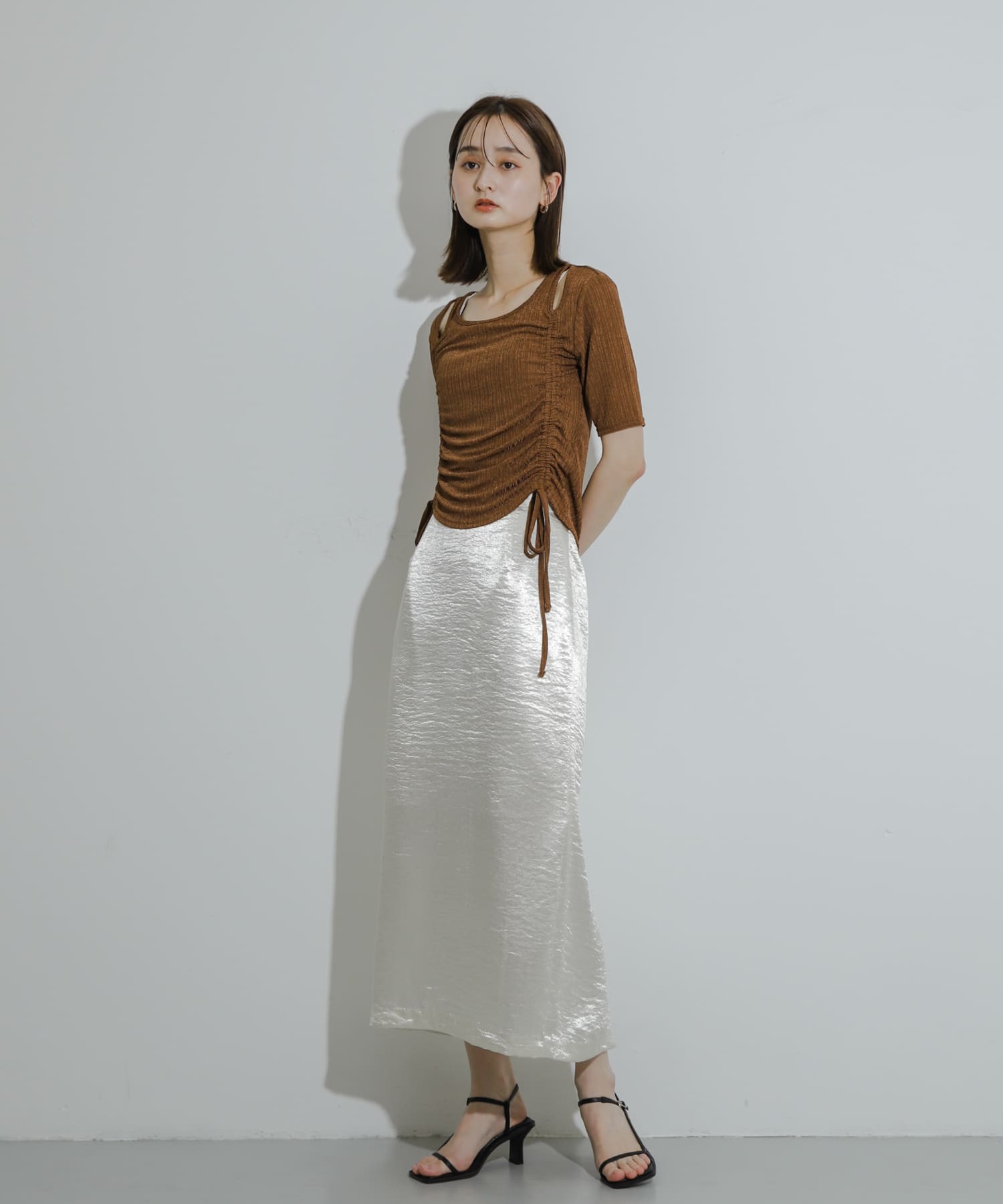 身長：169cm サイズ：one