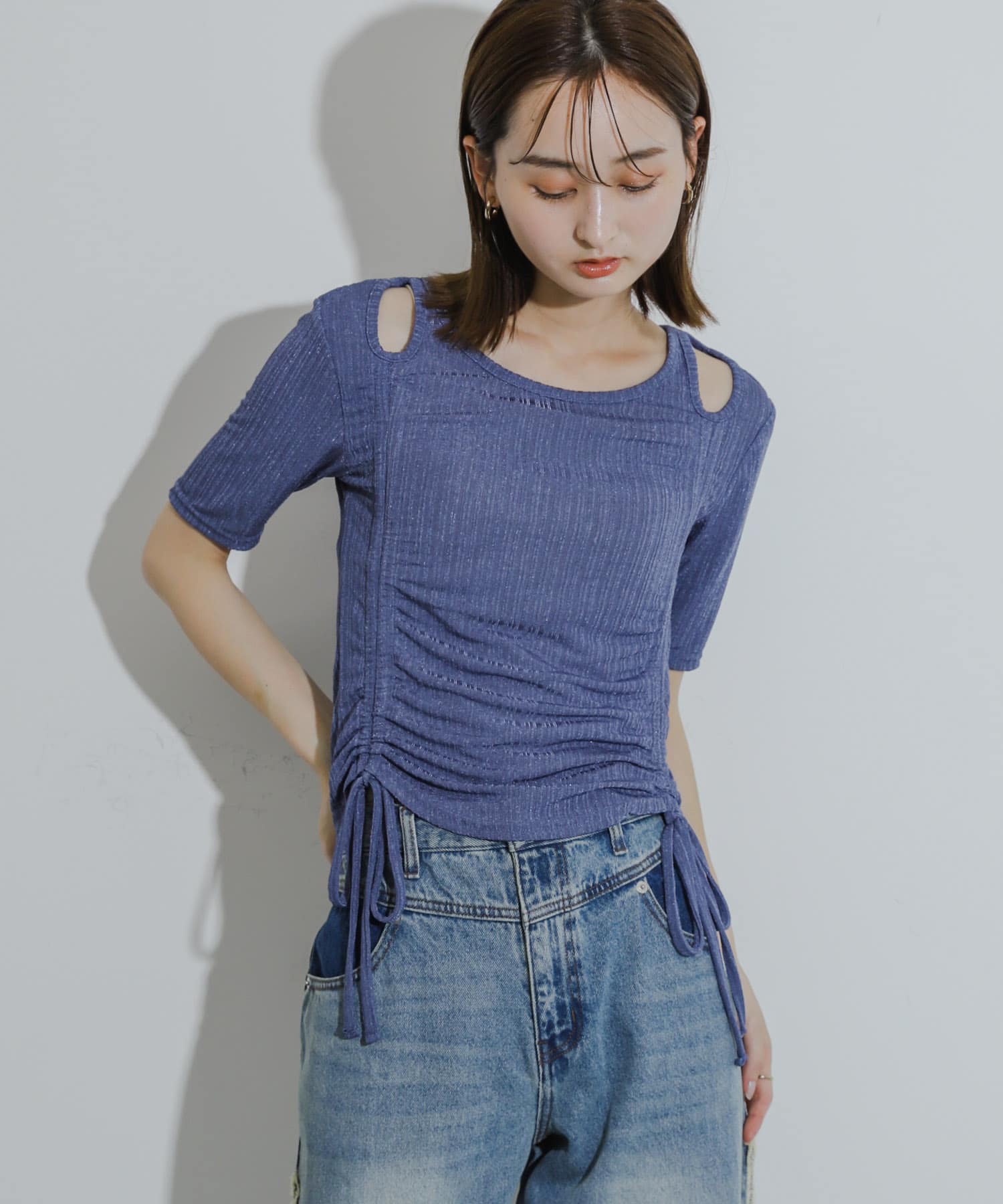 身長：169cm サイズ：one