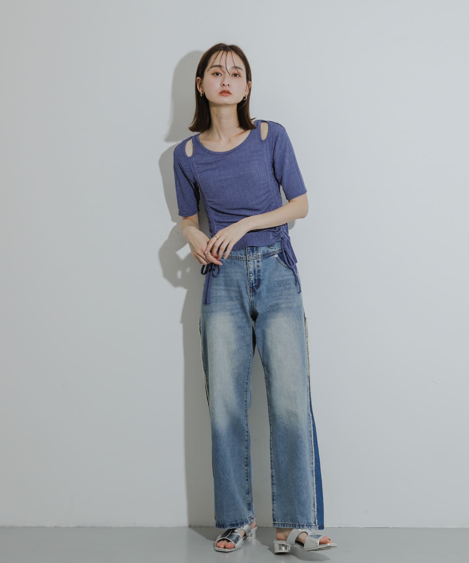 身長：169cm サイズ：one