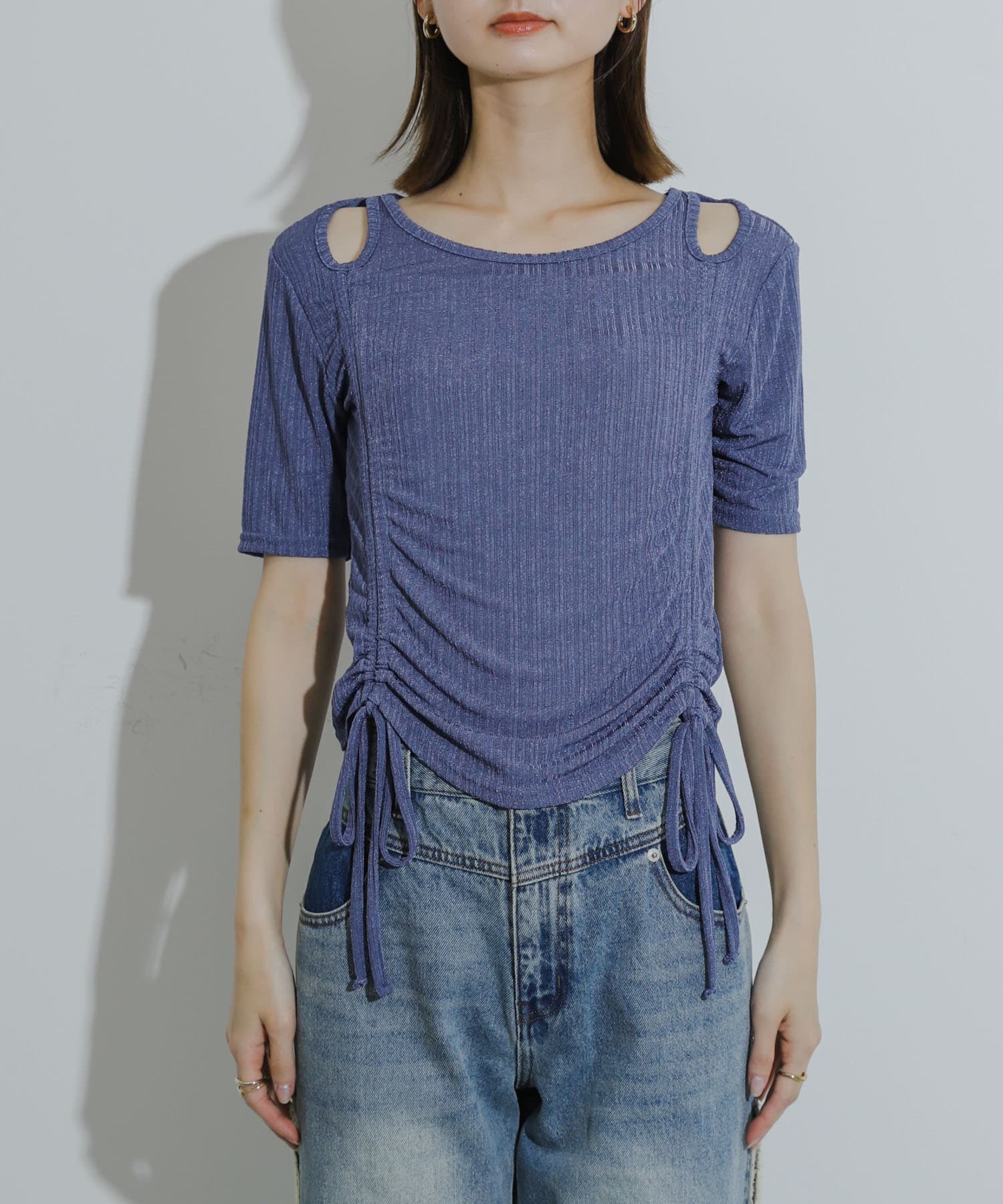 身長：169cm サイズ：one