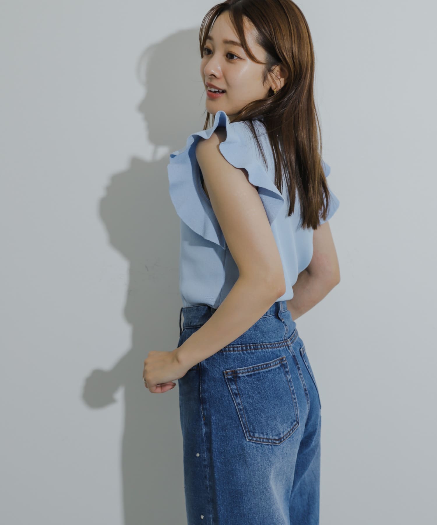 身長：155cm サイズ：one