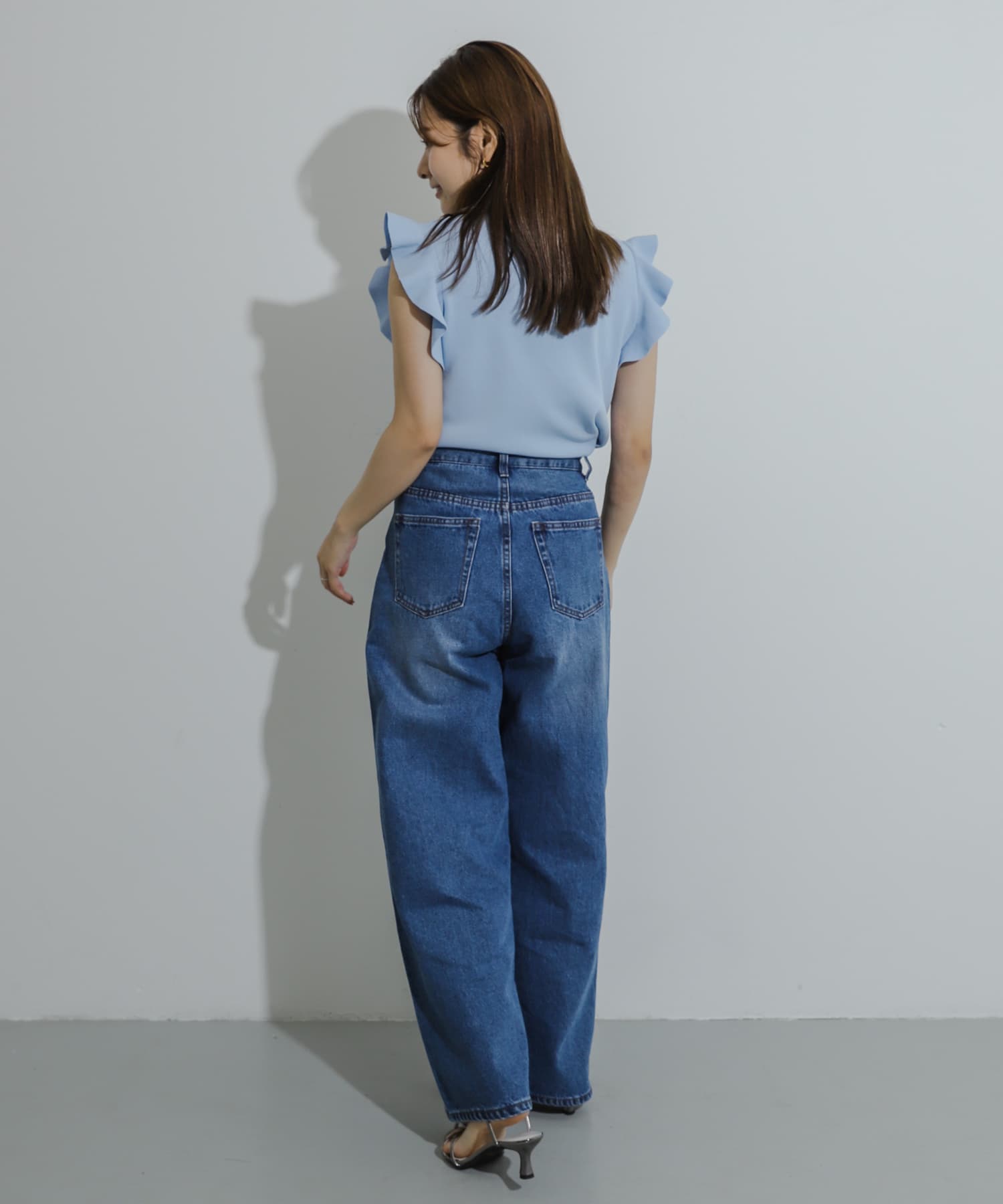 身長：155cm サイズ：one