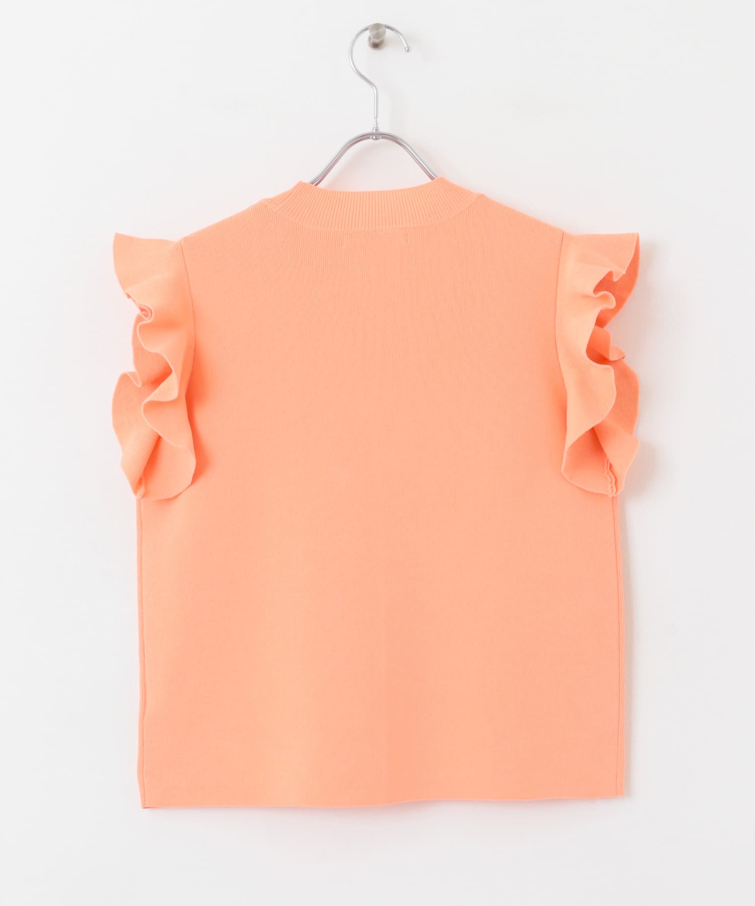 フリルコンパクトセーター ORANGE one
