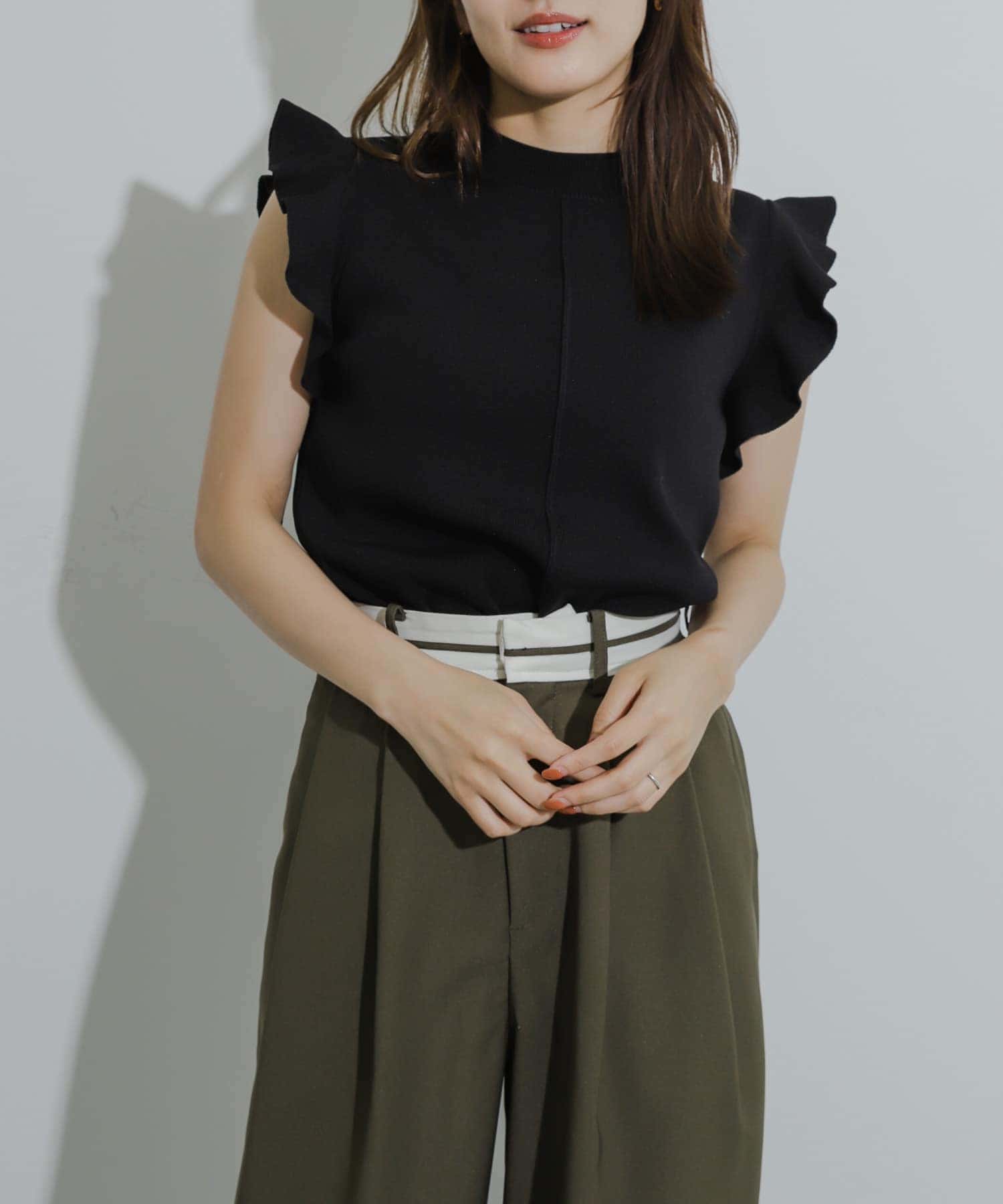 身長：155cm サイズ：one