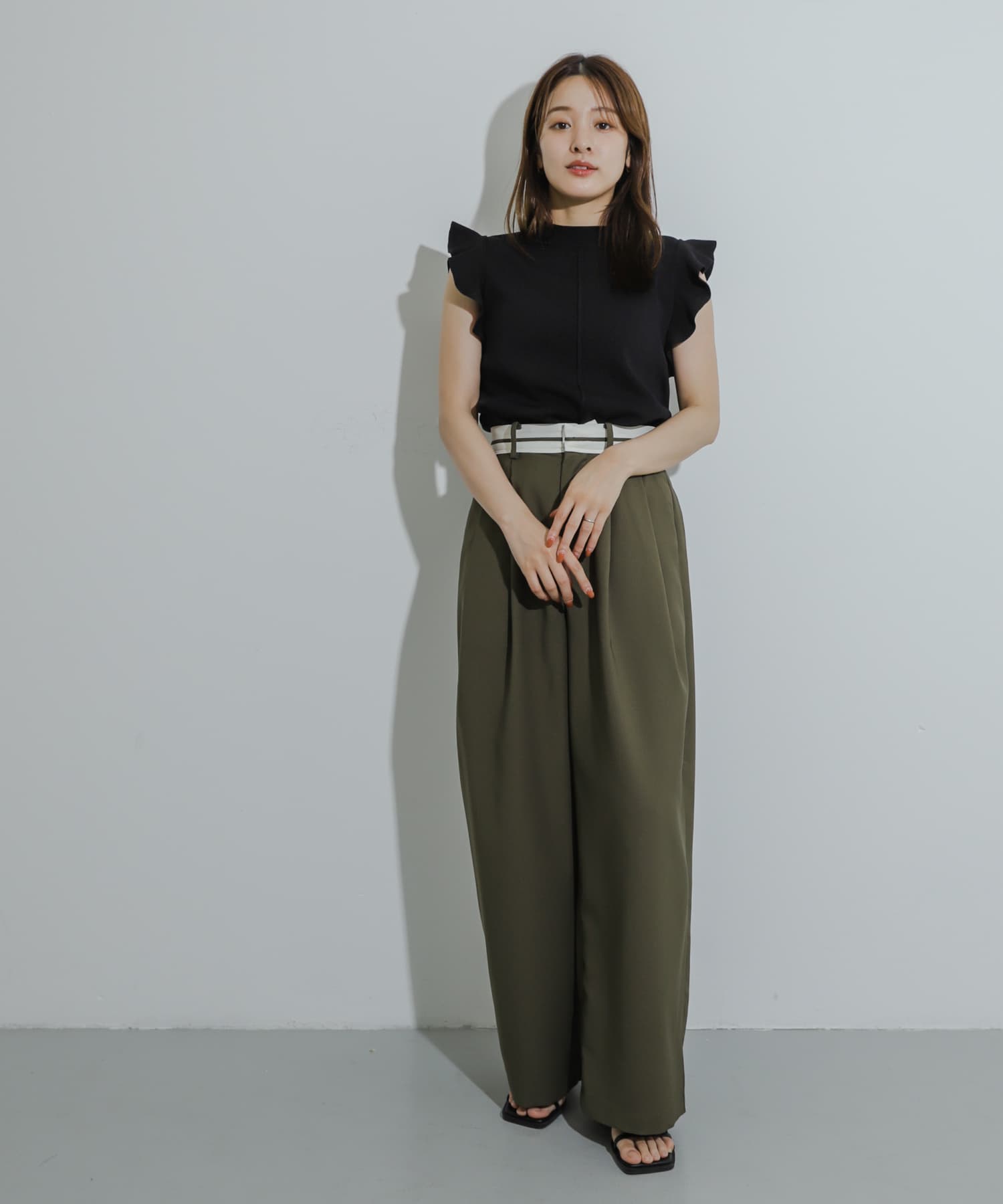 身長：155cm サイズ：one