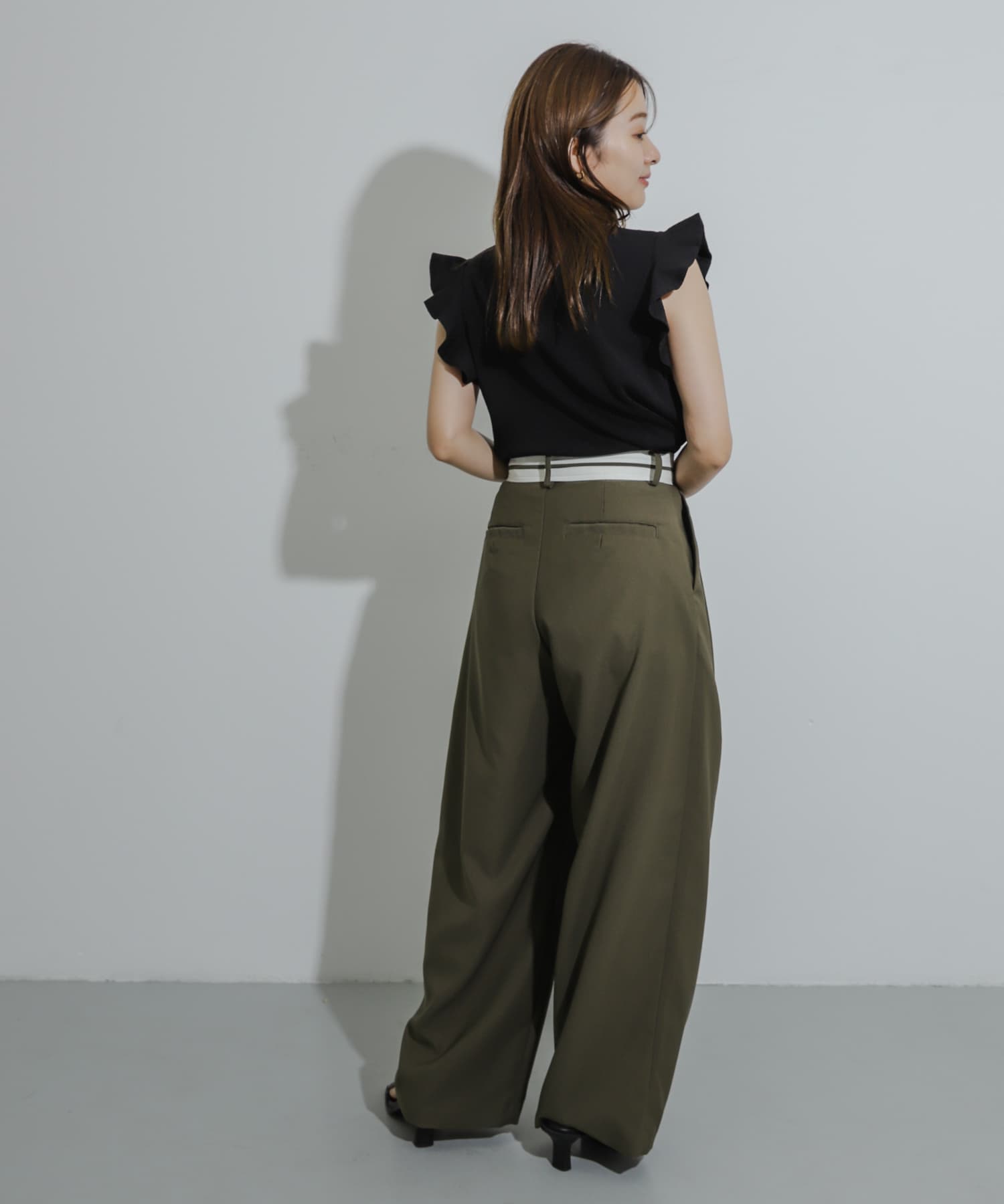 身長：155cm サイズ：one