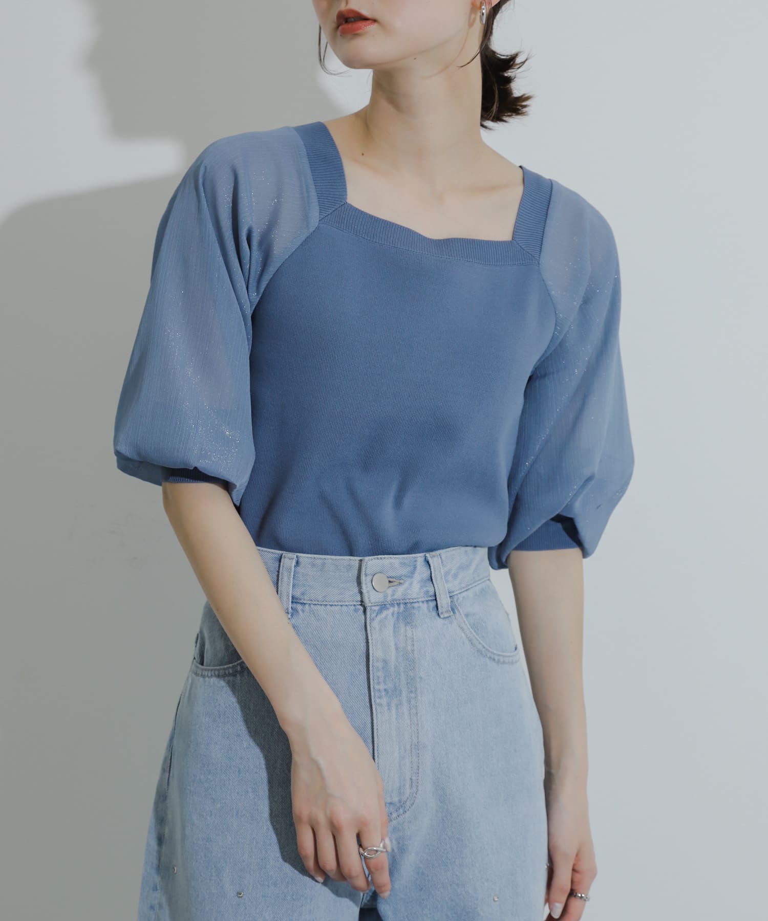 身長：169cm サイズ：one