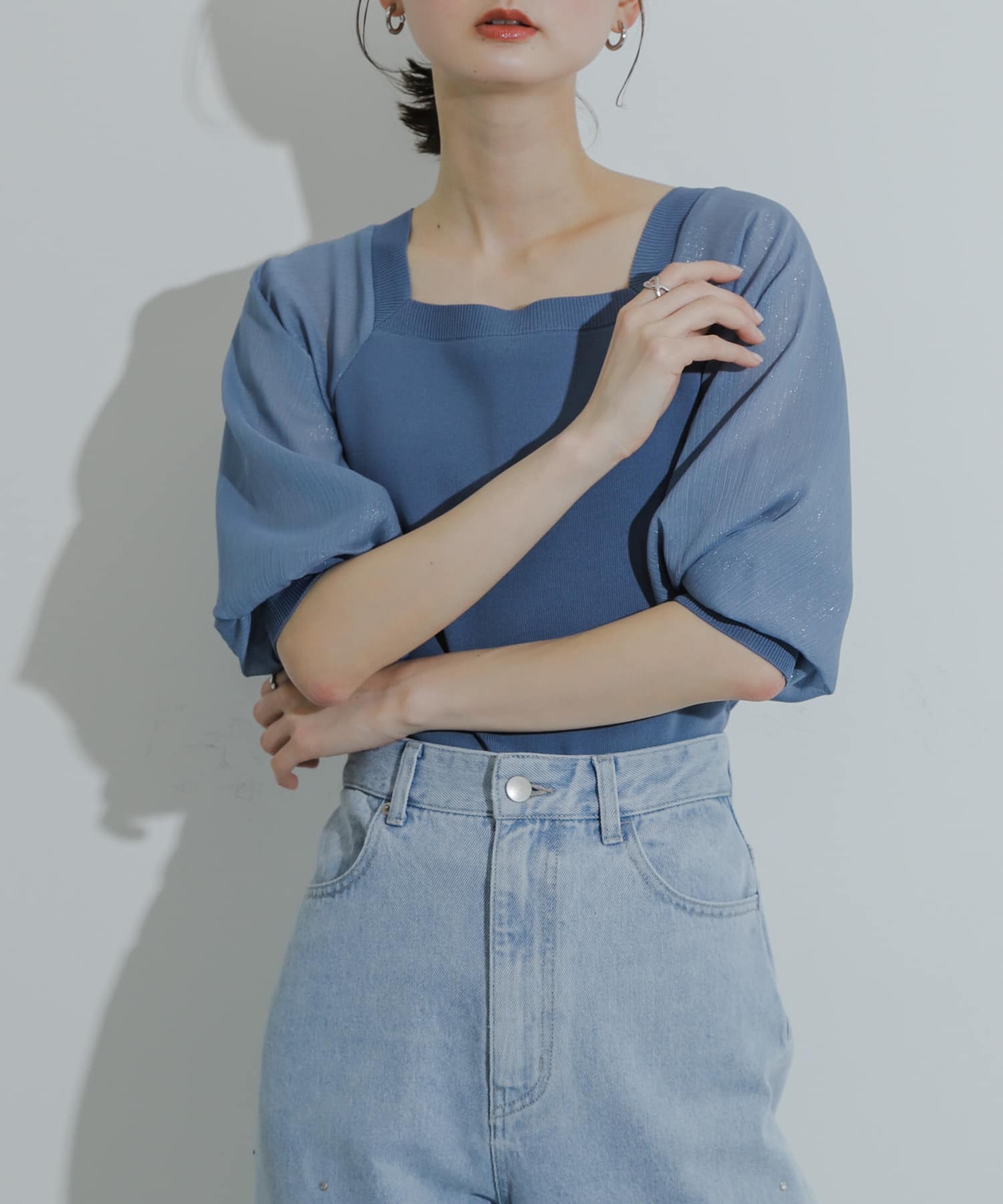 身長：169cm サイズ：one