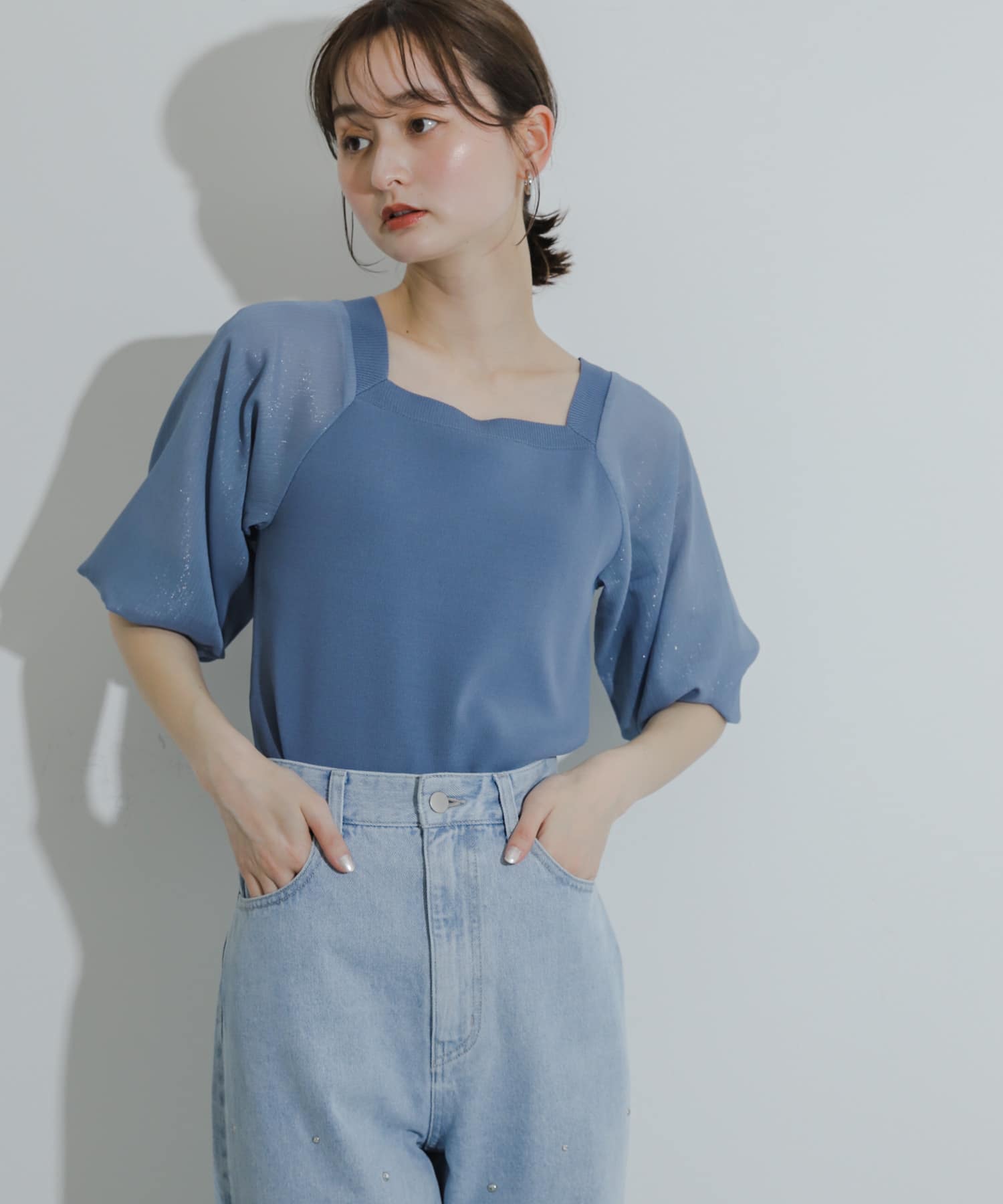 身長：169cm サイズ：one