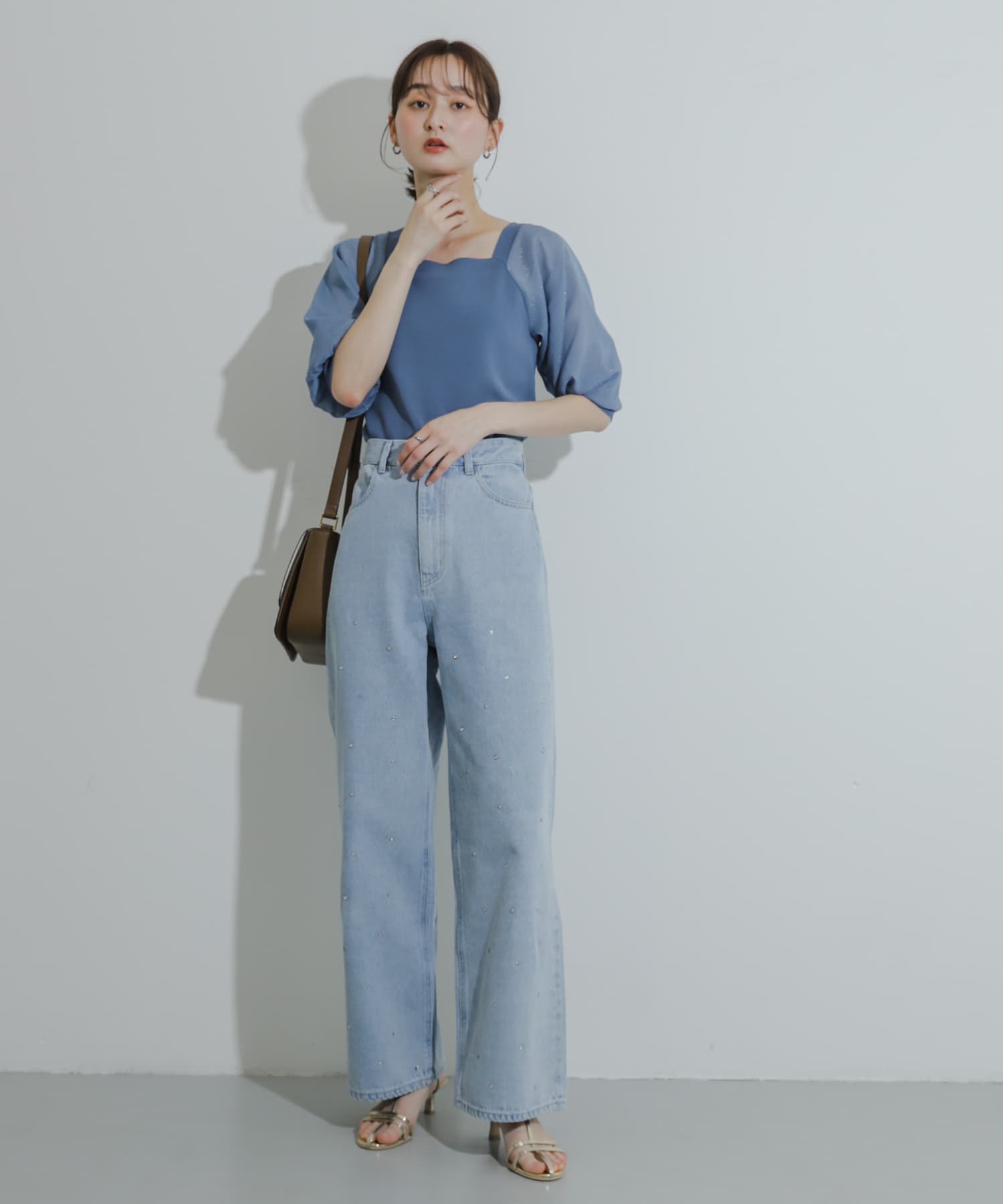 身長：169cm サイズ：one