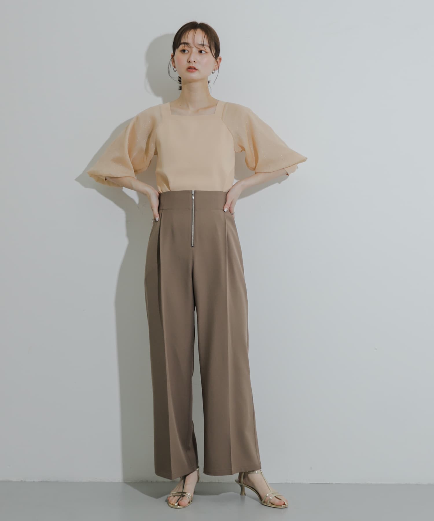 身長：169cm サイズ：one