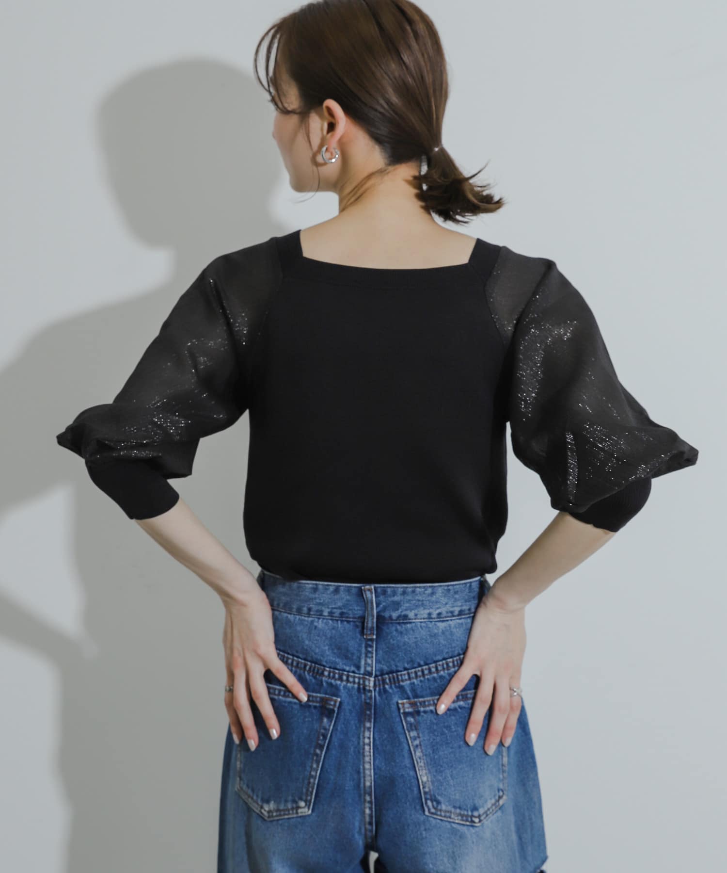 身長：169cm サイズ：one