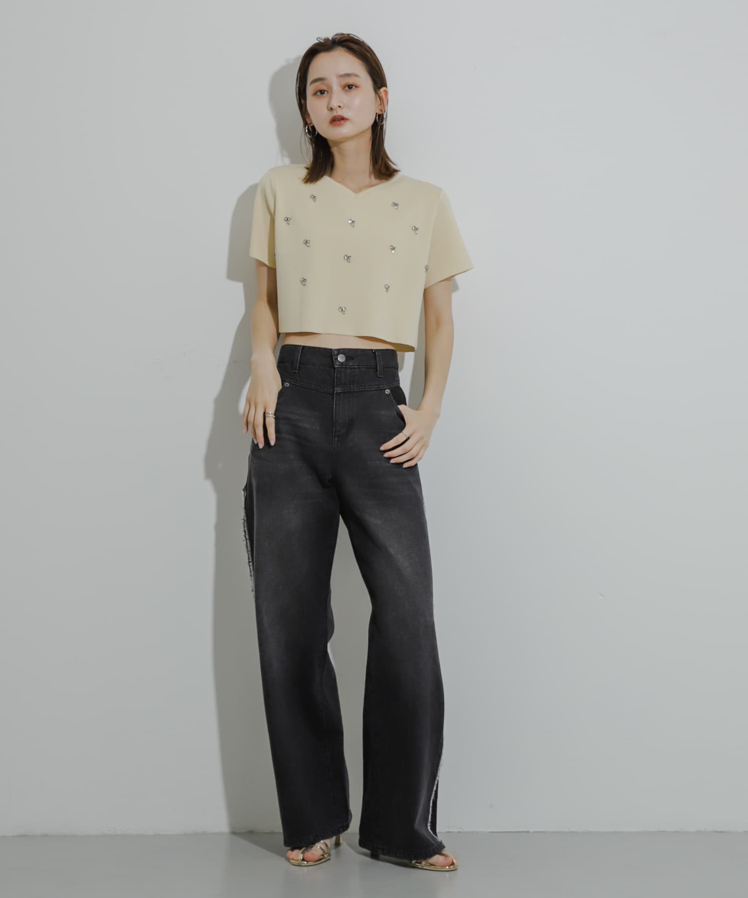 身長：169cm サイズ：one