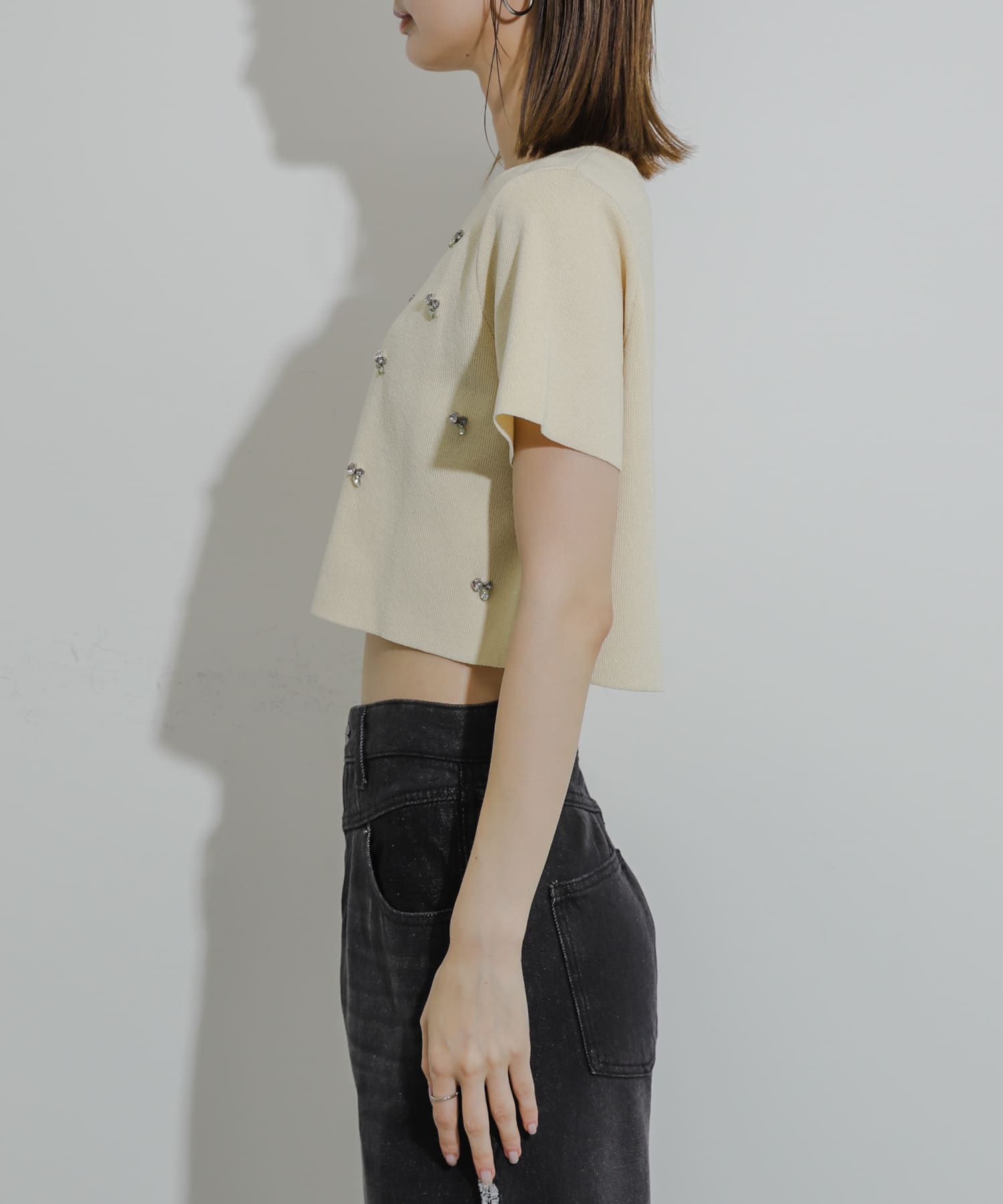 身長：169cm サイズ：one