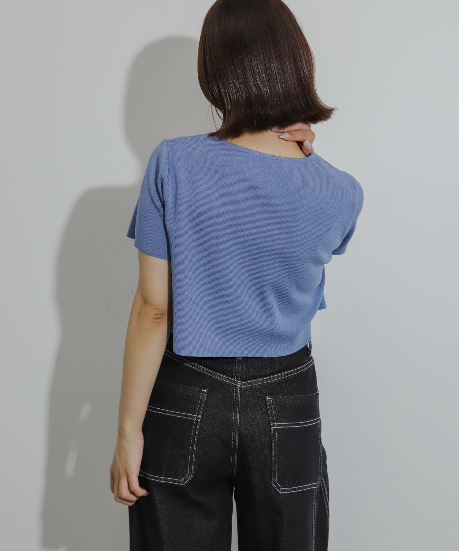 身長：158cm サイズ：one