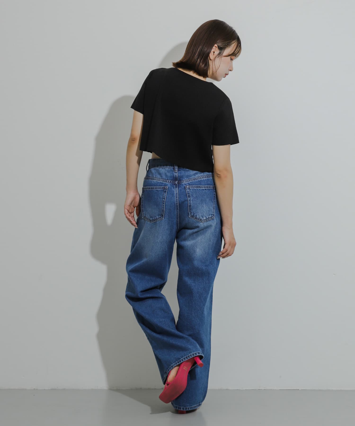 身長：158cm サイズ：one