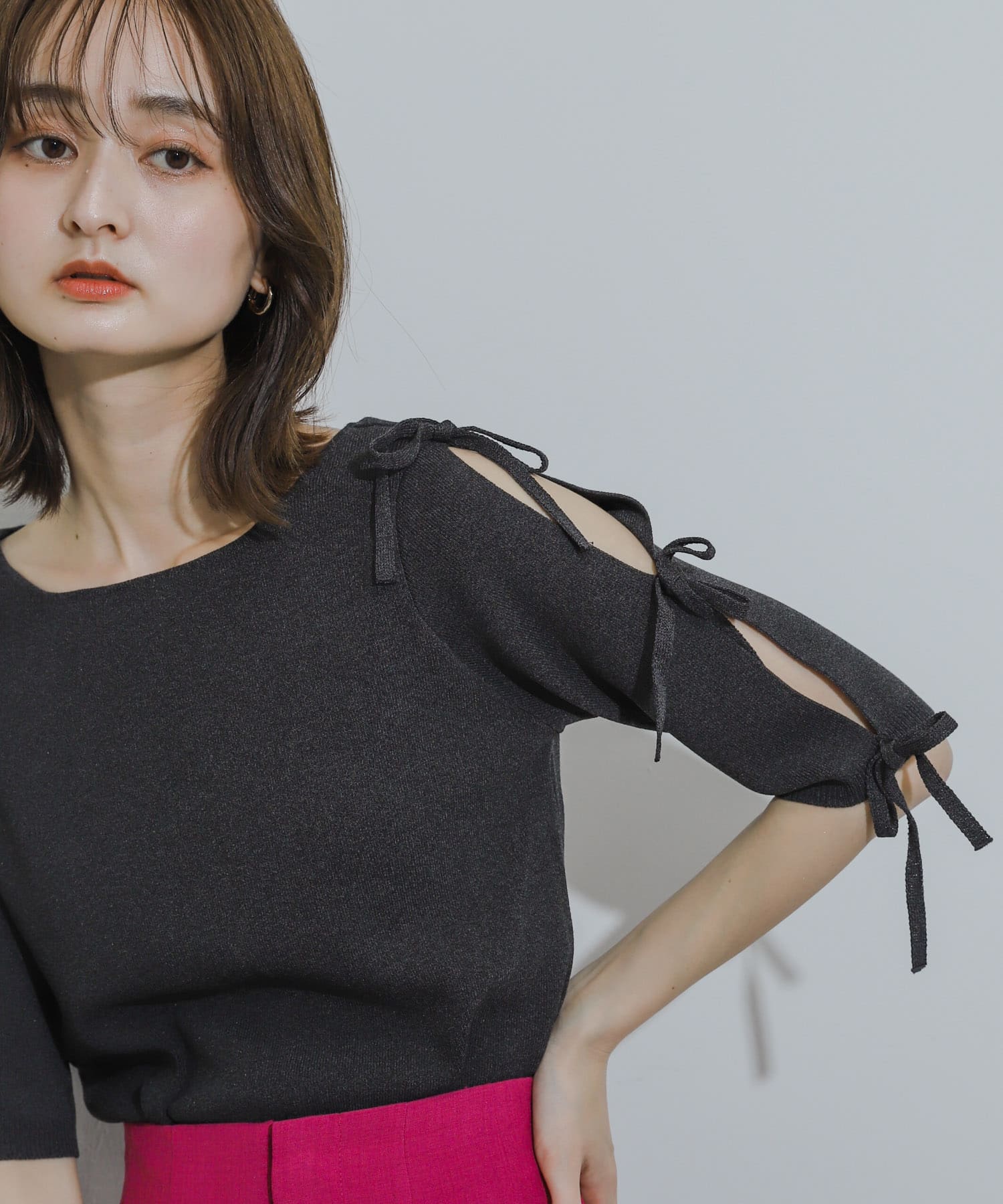 身長：169cm サイズ：one