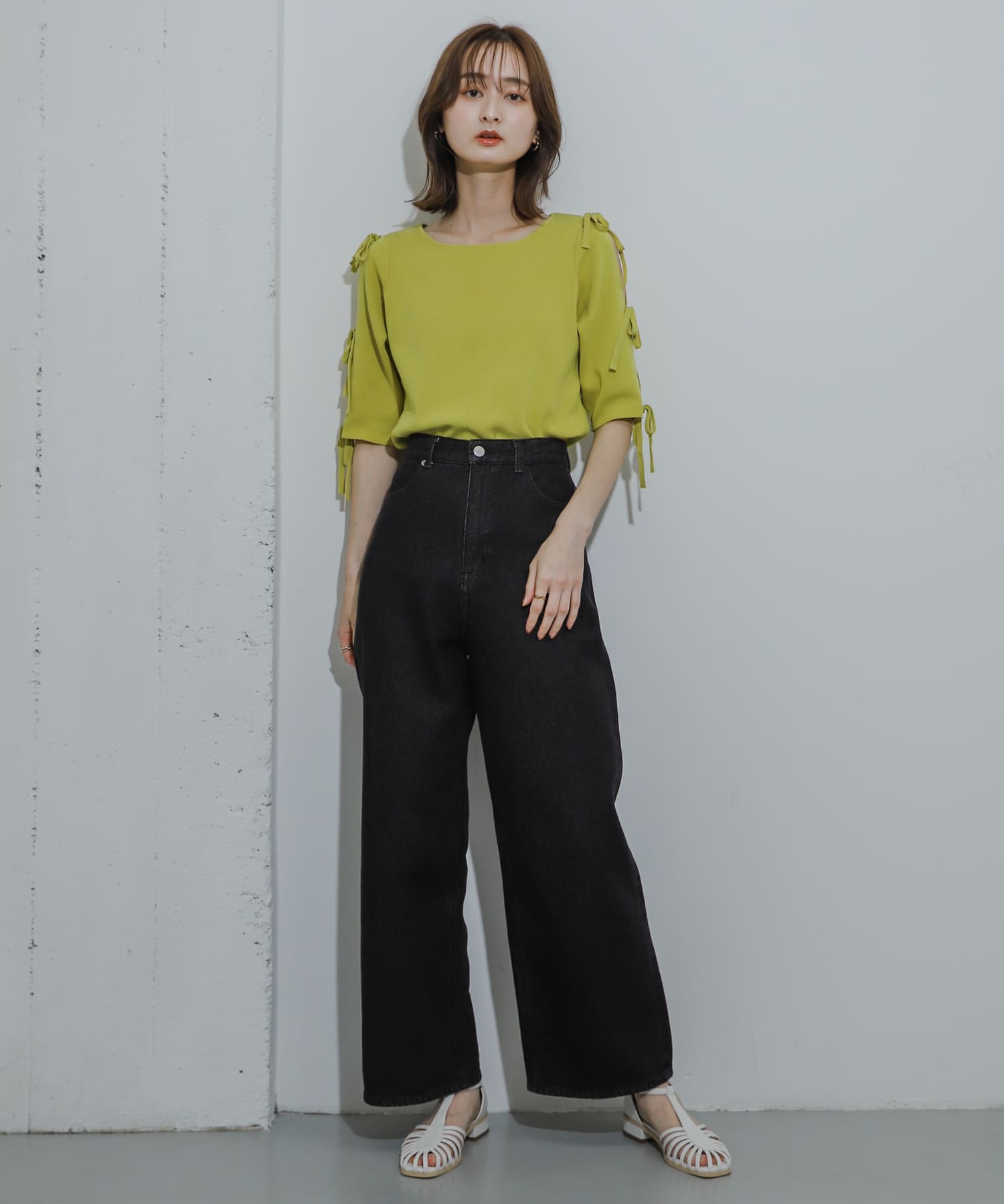 身長：169cm サイズ：one