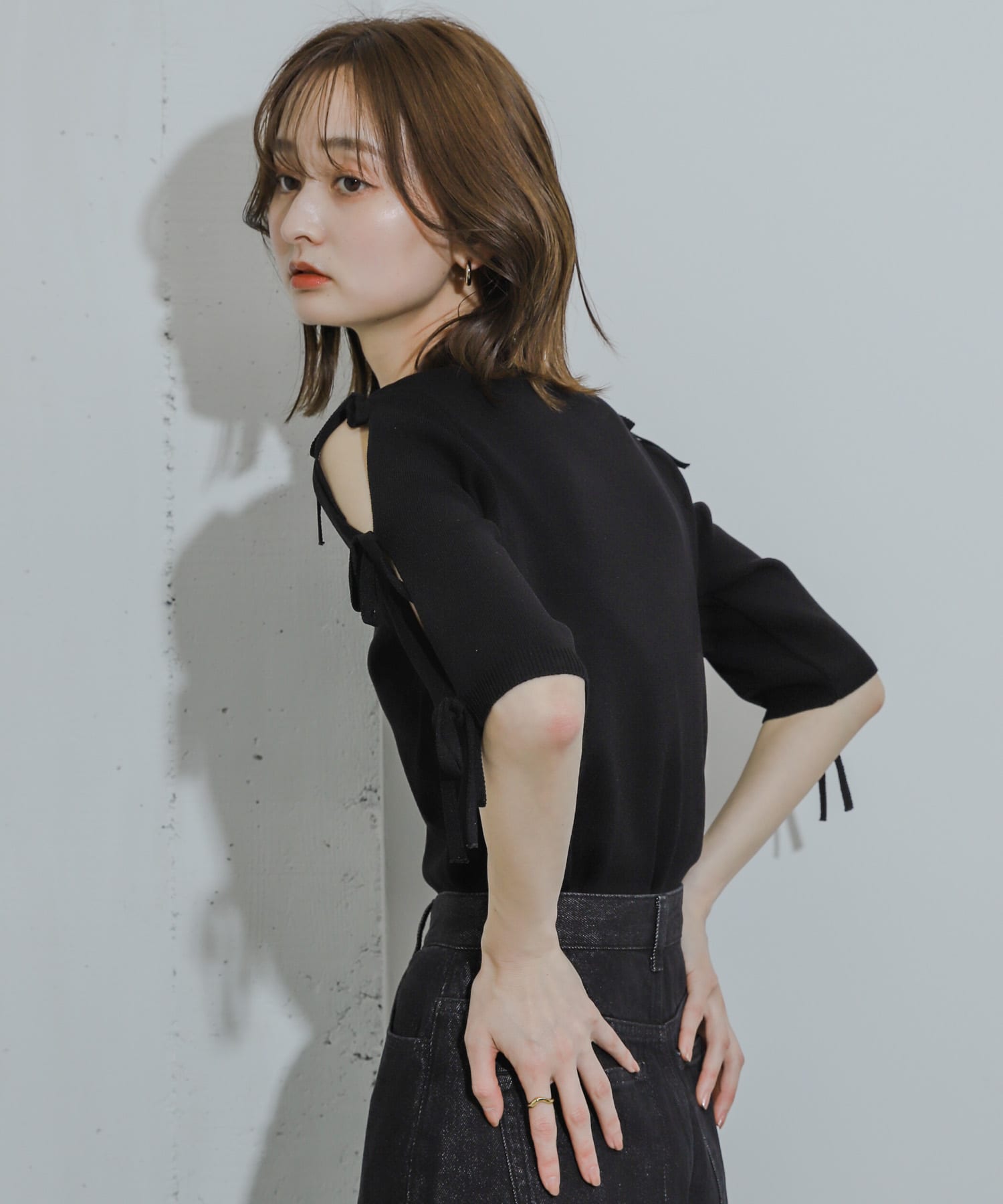 身長：169cm サイズ：one