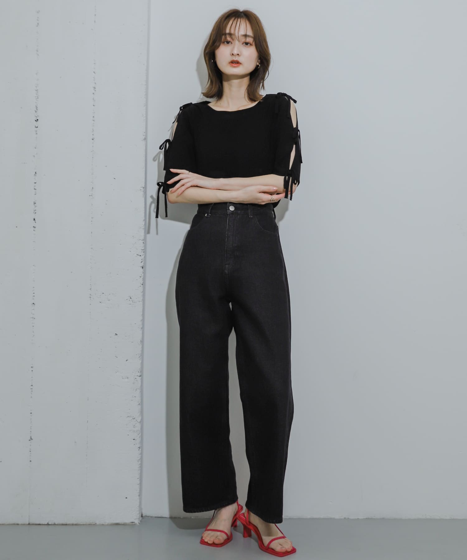 身長：169cm サイズ：one