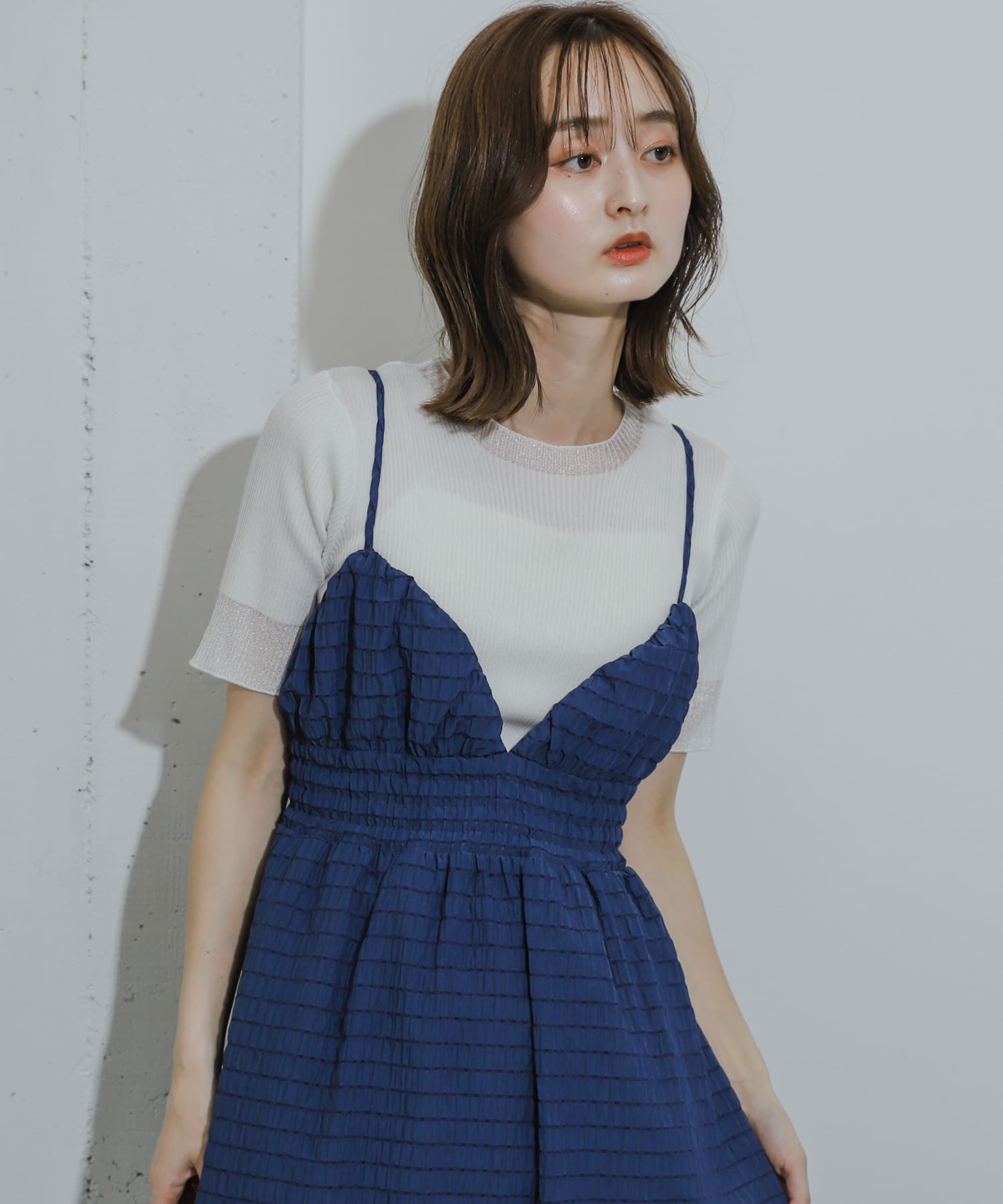 身長：169cm サイズ：one