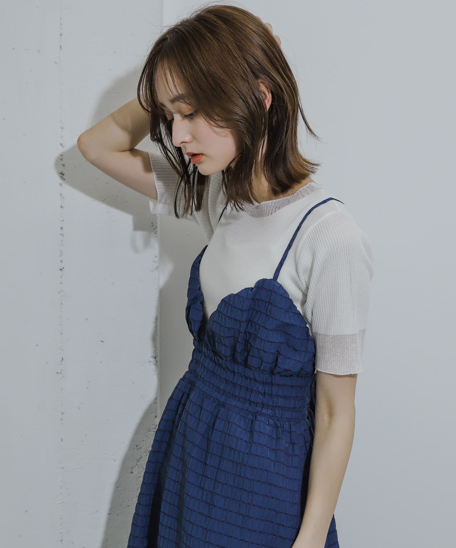 身長：169cm サイズ：one