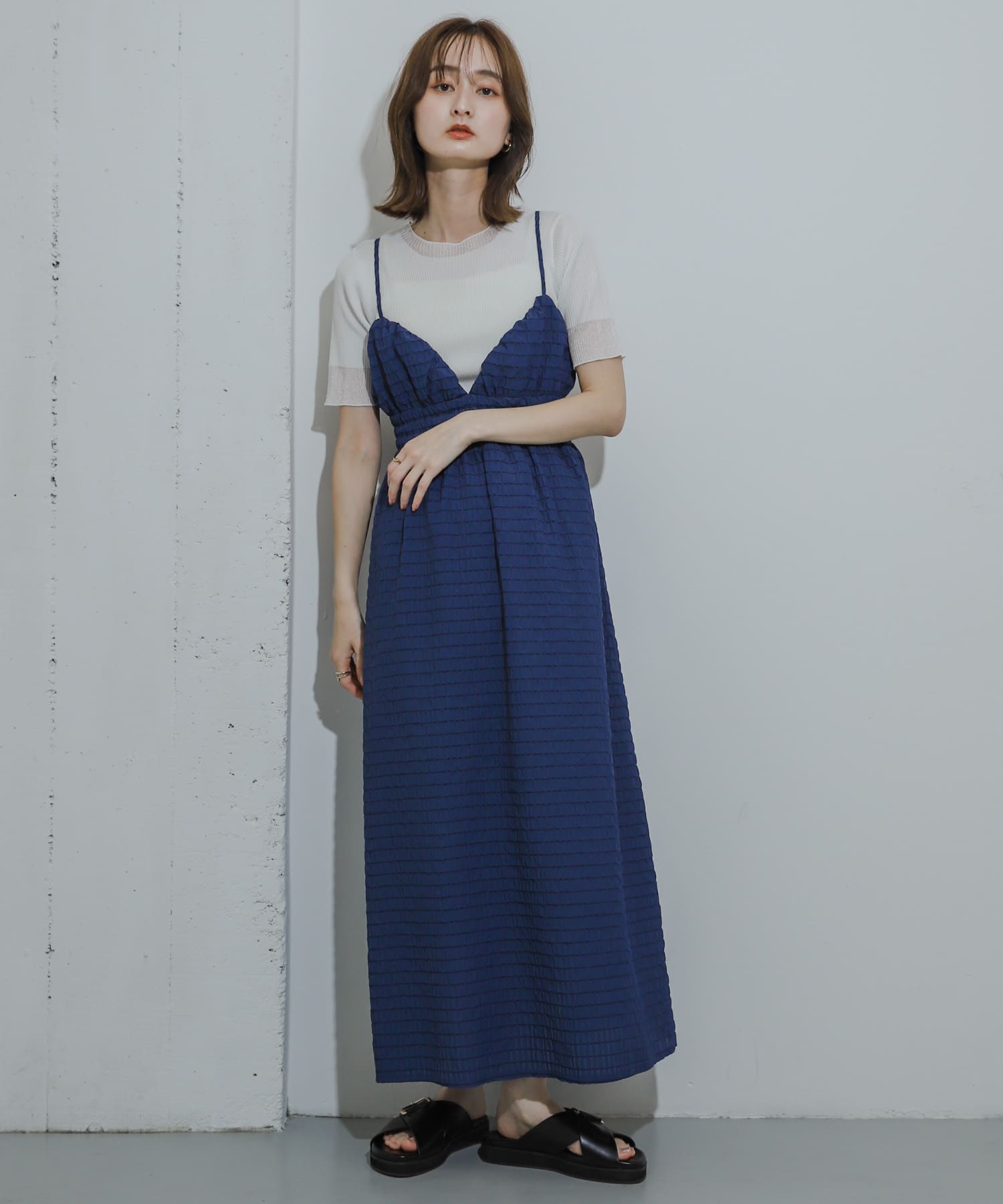 身長：169cm サイズ：one